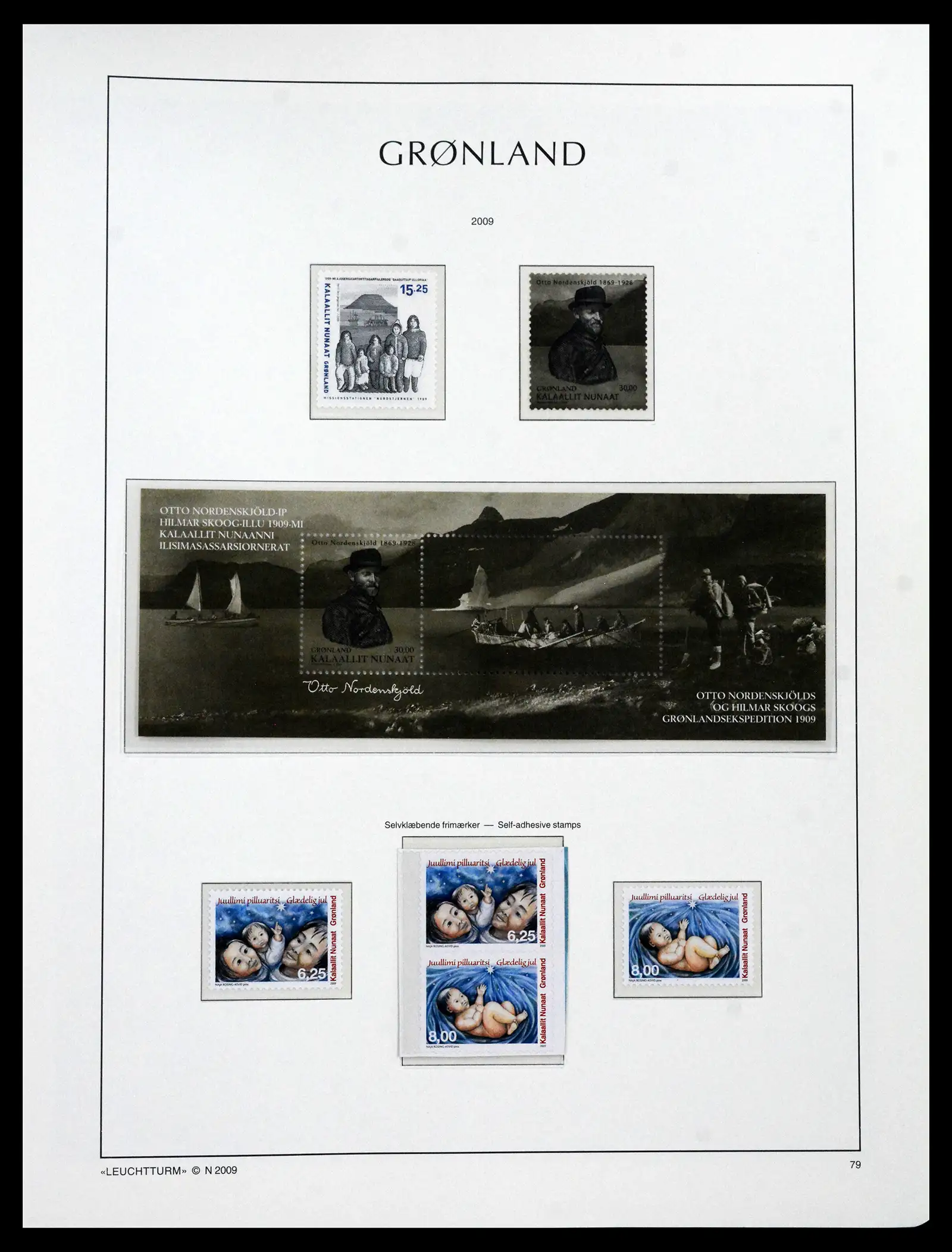 41694 0096 - Stamp collection 41694 Greenland complete 1905-2009.