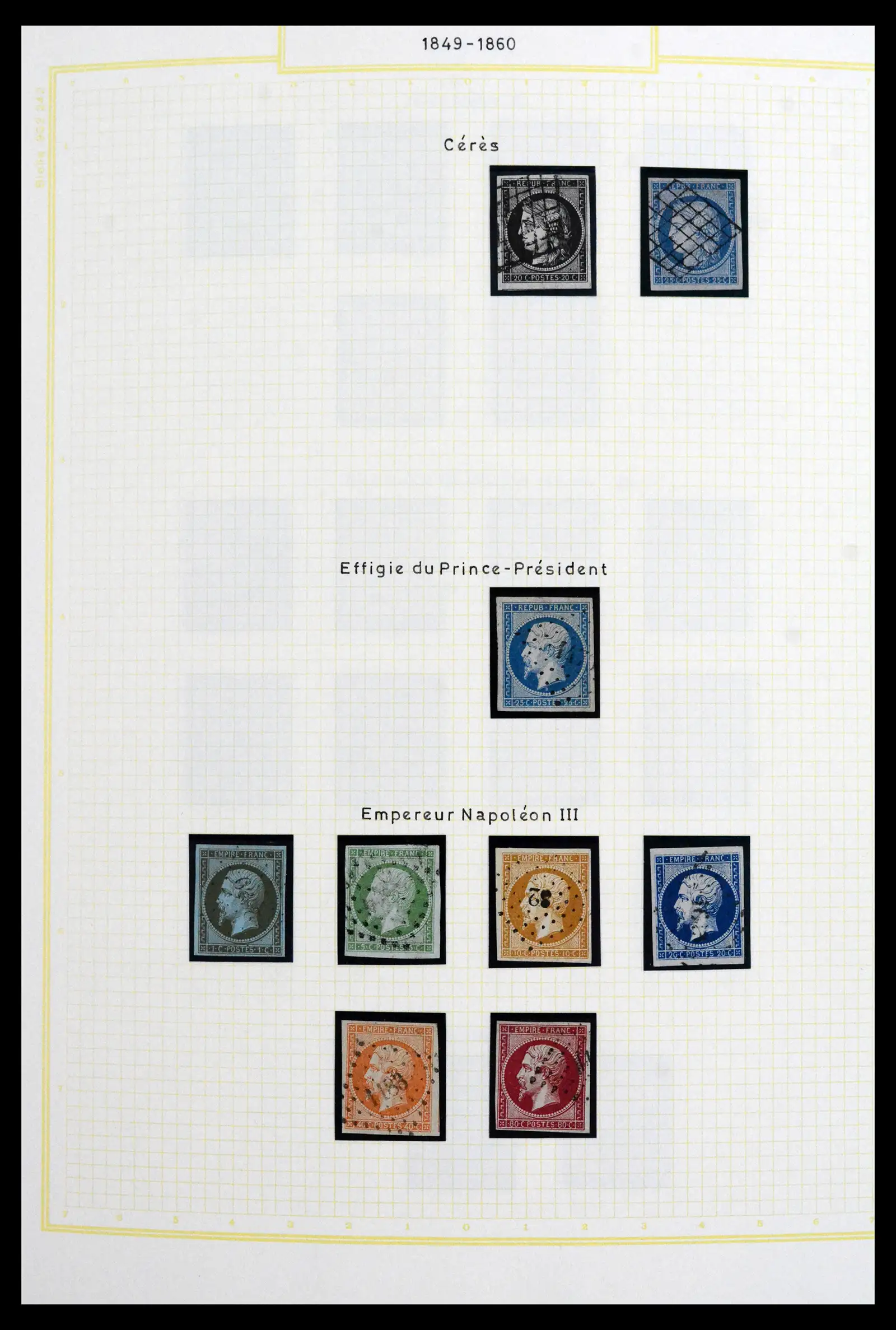 41695 0001 - Stamp collection 41695 France 1849-1999.
