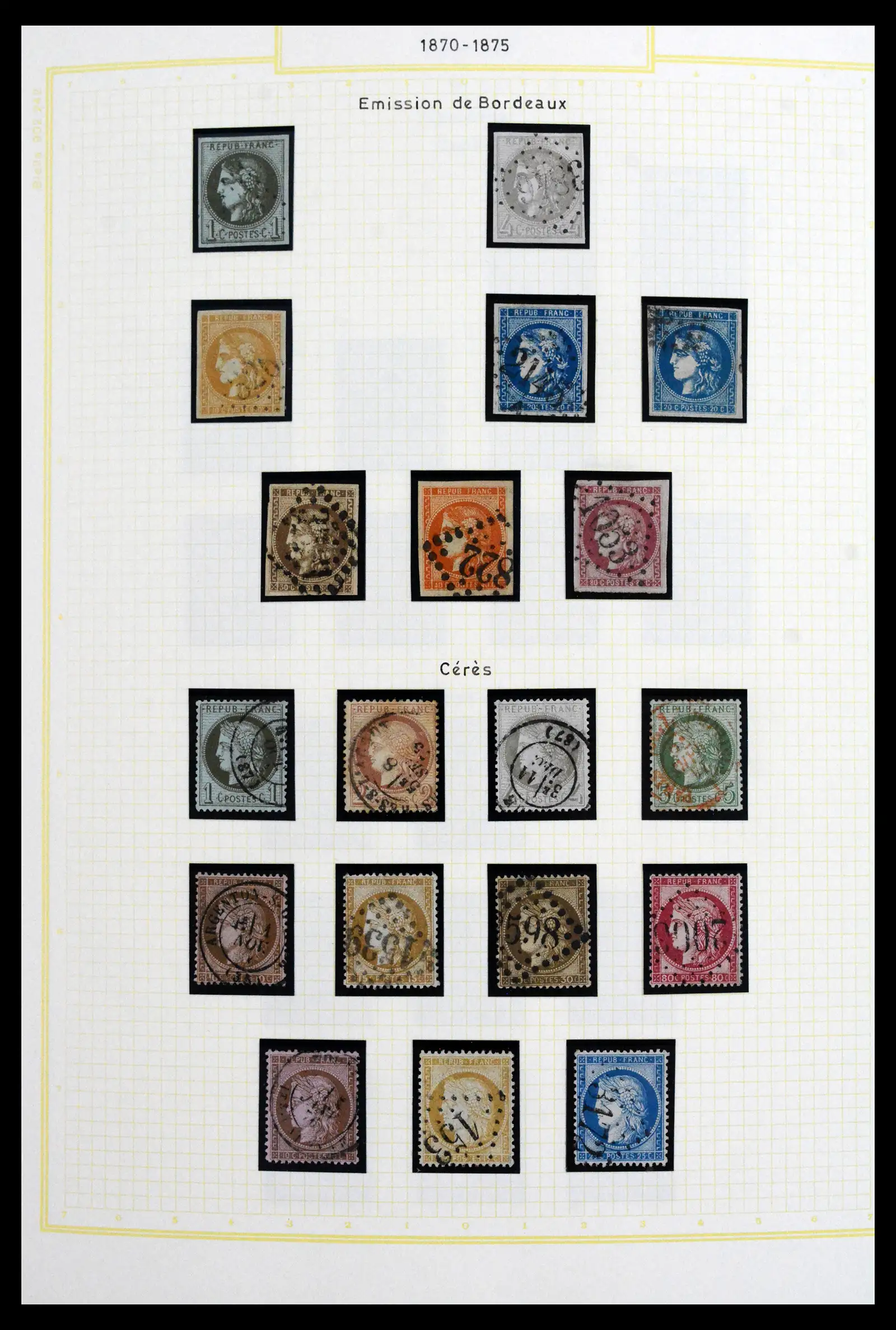 41695 0003 - Stamp collection 41695 France 1849-1999.
