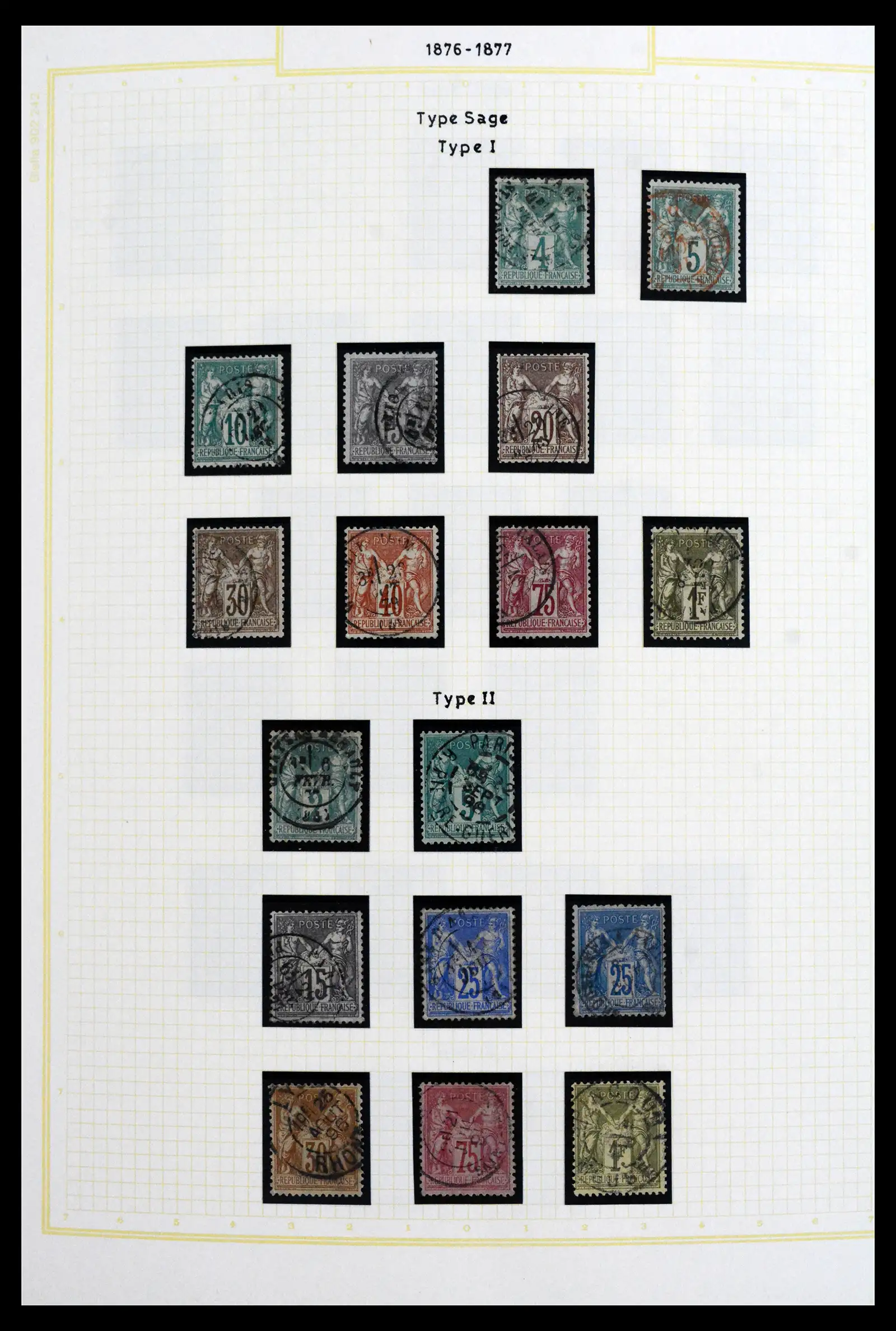 41695 0004 - Stamp collection 41695 France 1849-1999.