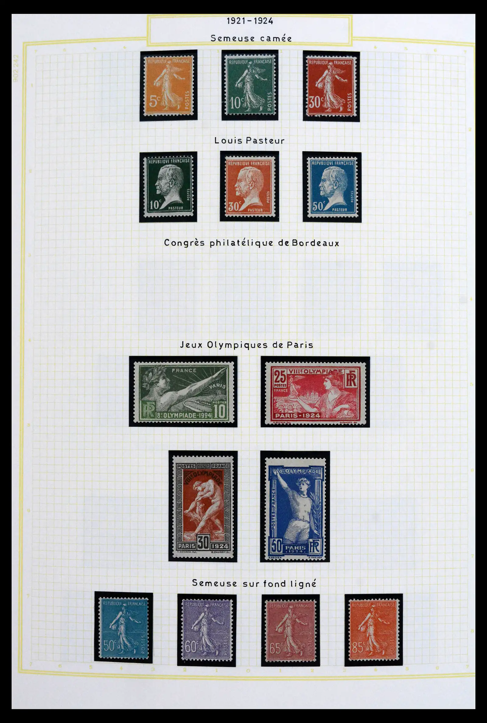 41695 0009 - Stamp collection 41695 France 1849-1999.