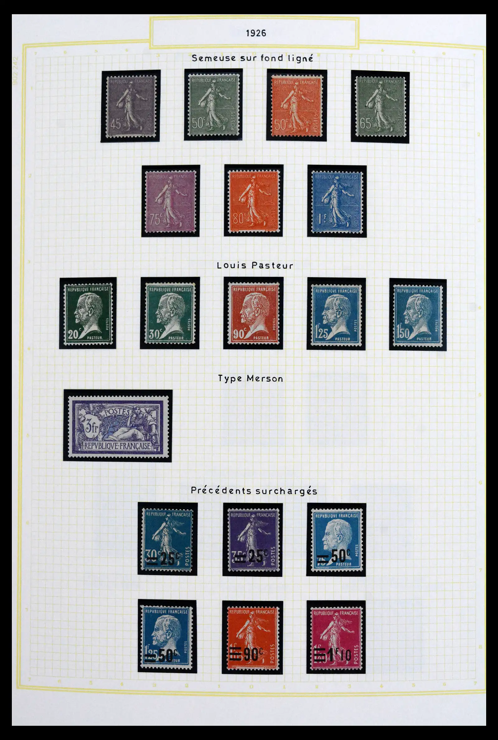 41695 0011 - Stamp collection 41695 France 1849-1999.