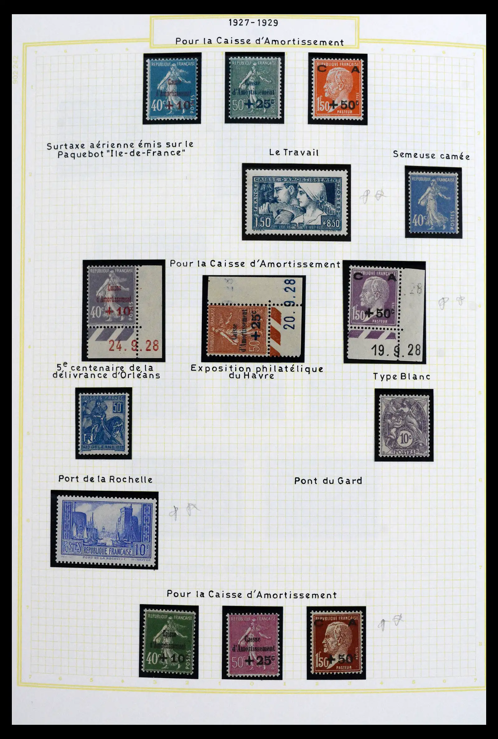 41695 0014 - Stamp collection 41695 France 1849-1999.
