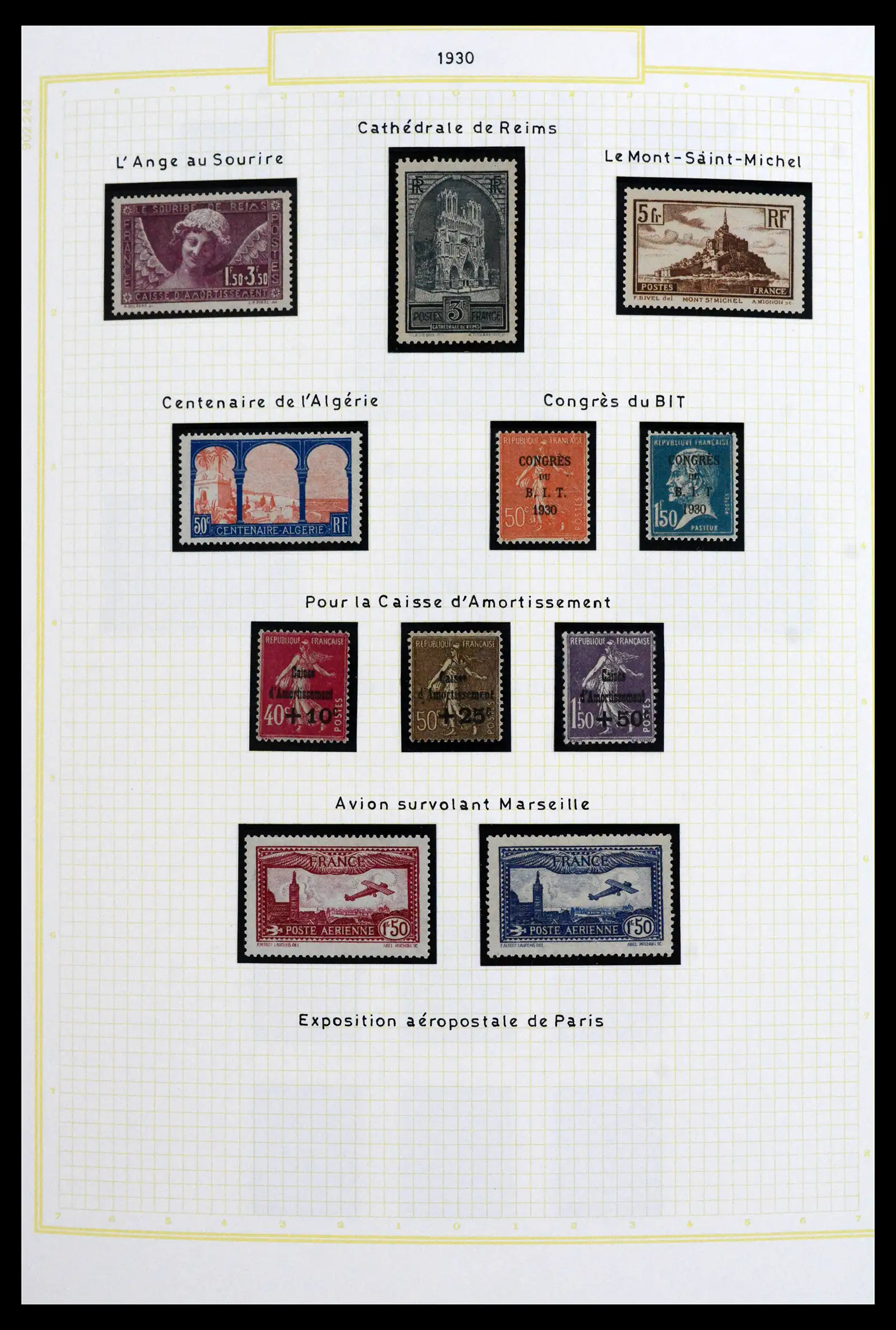 41695 0015 - Stamp collection 41695 France 1849-1999.