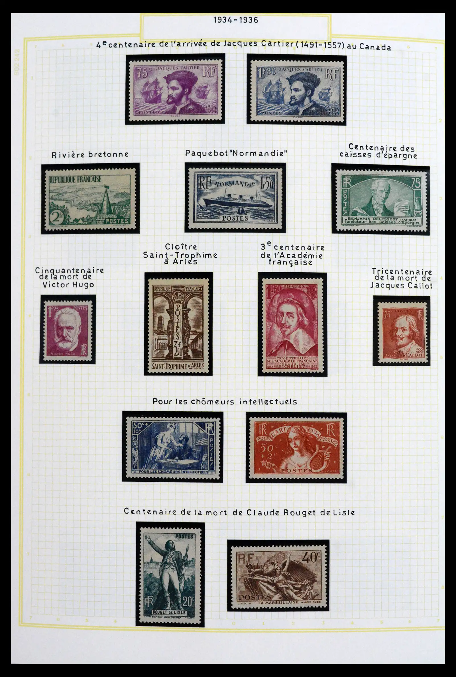 41695 0018 - Stamp collection 41695 France 1849-1999.