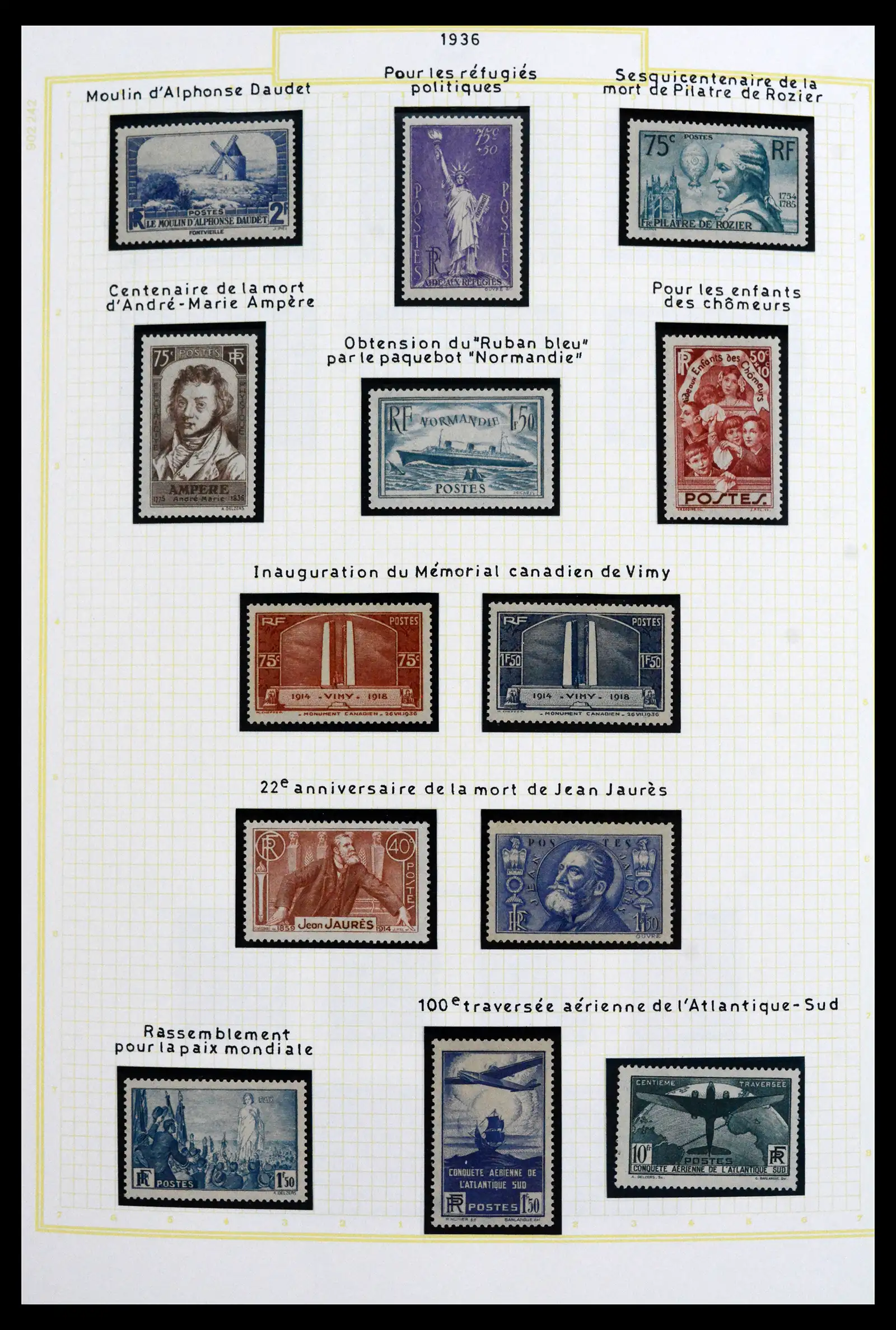 41695 0019 - Stamp collection 41695 France 1849-1999.