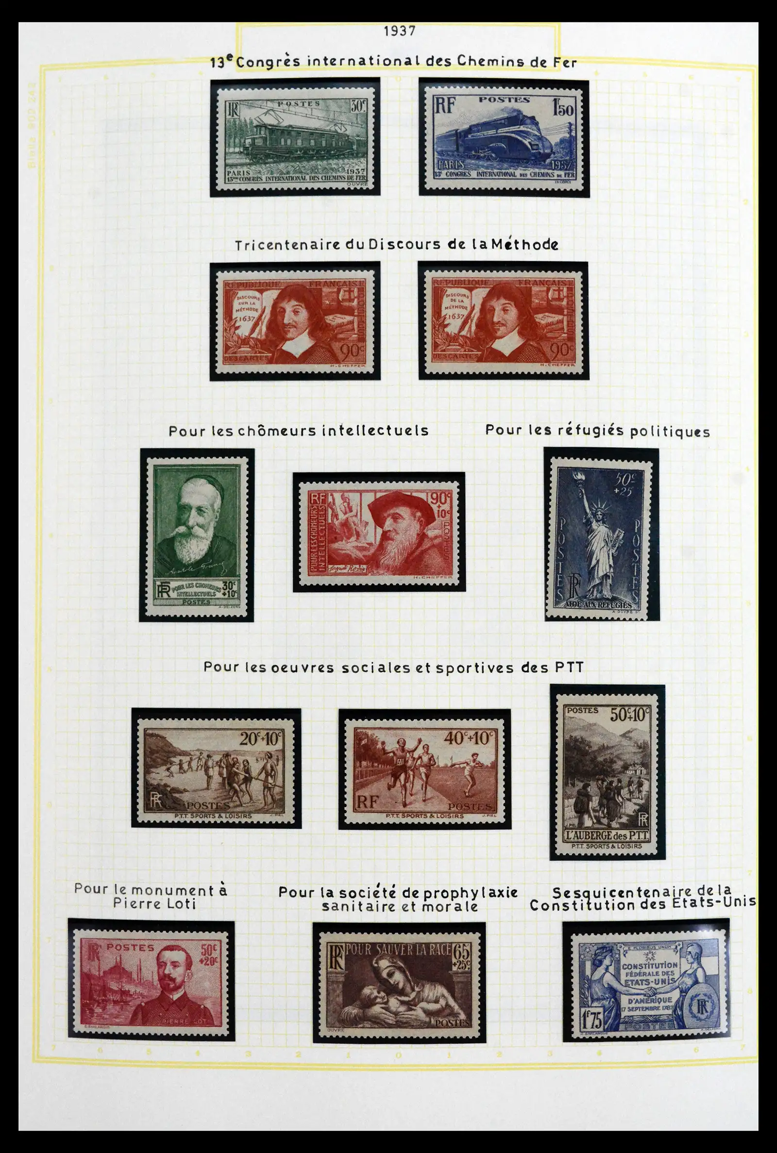 41695 0022 - Stamp collection 41695 France 1849-1999.