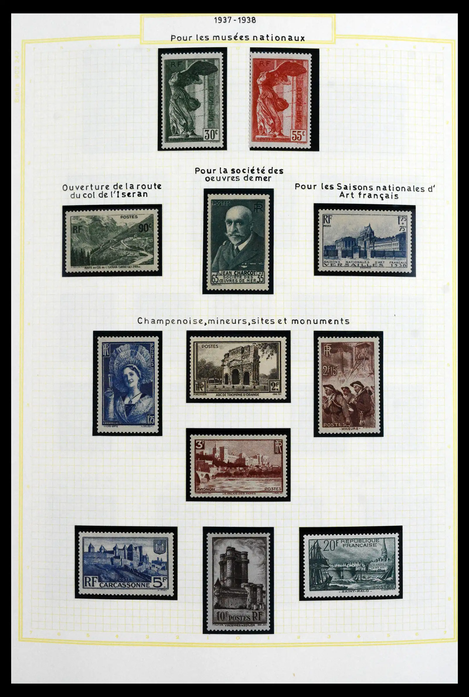 41695 0024 - Stamp collection 41695 France 1849-1999.