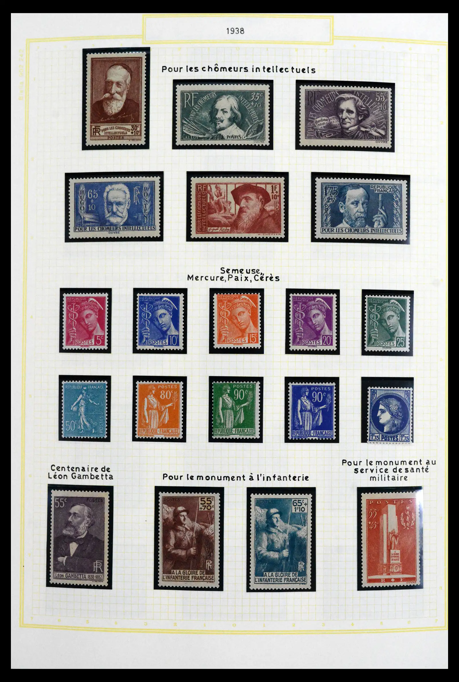 41695 0025 - Stamp collection 41695 France 1849-1999.