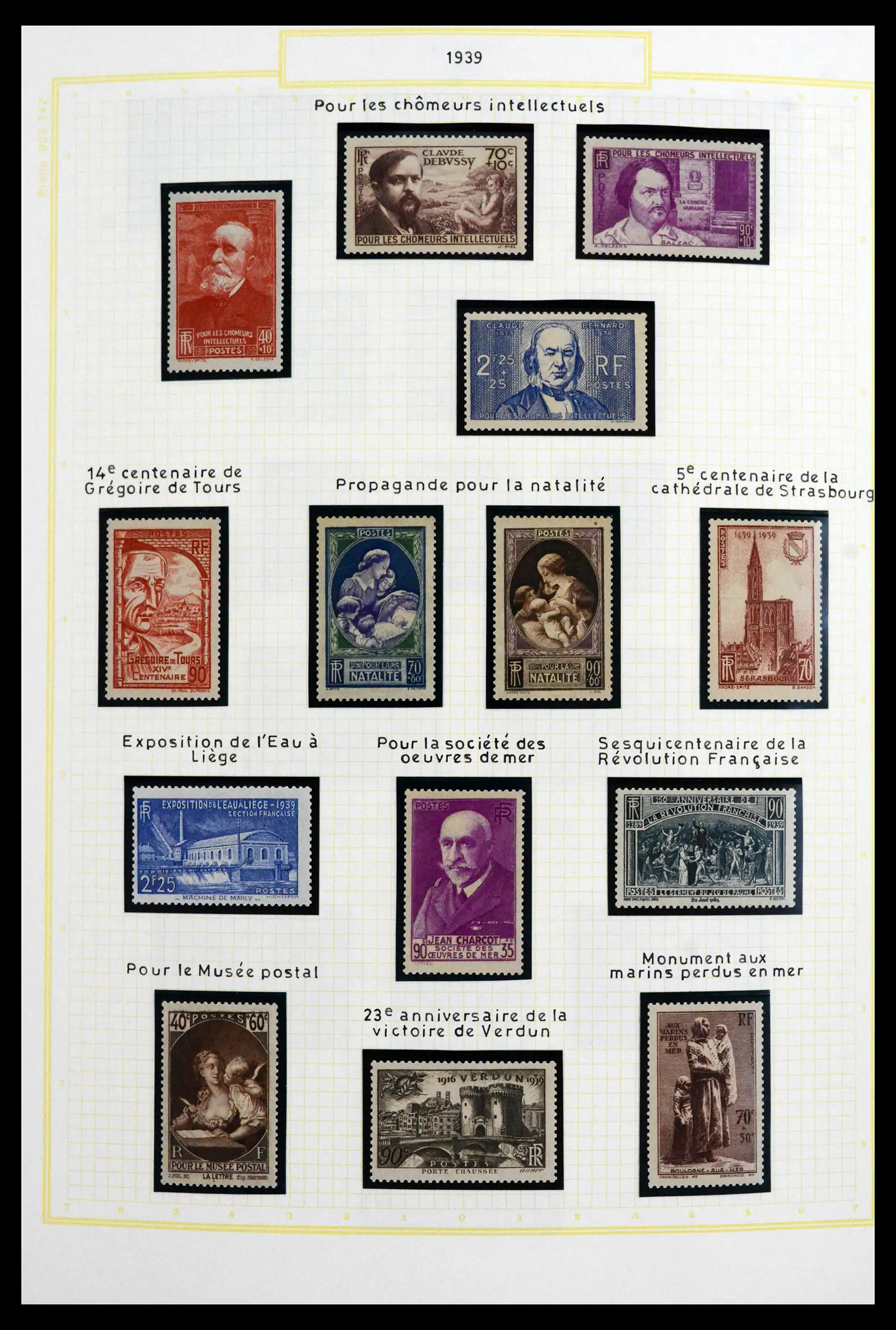 41695 0028 - Stamp collection 41695 France 1849-1999.