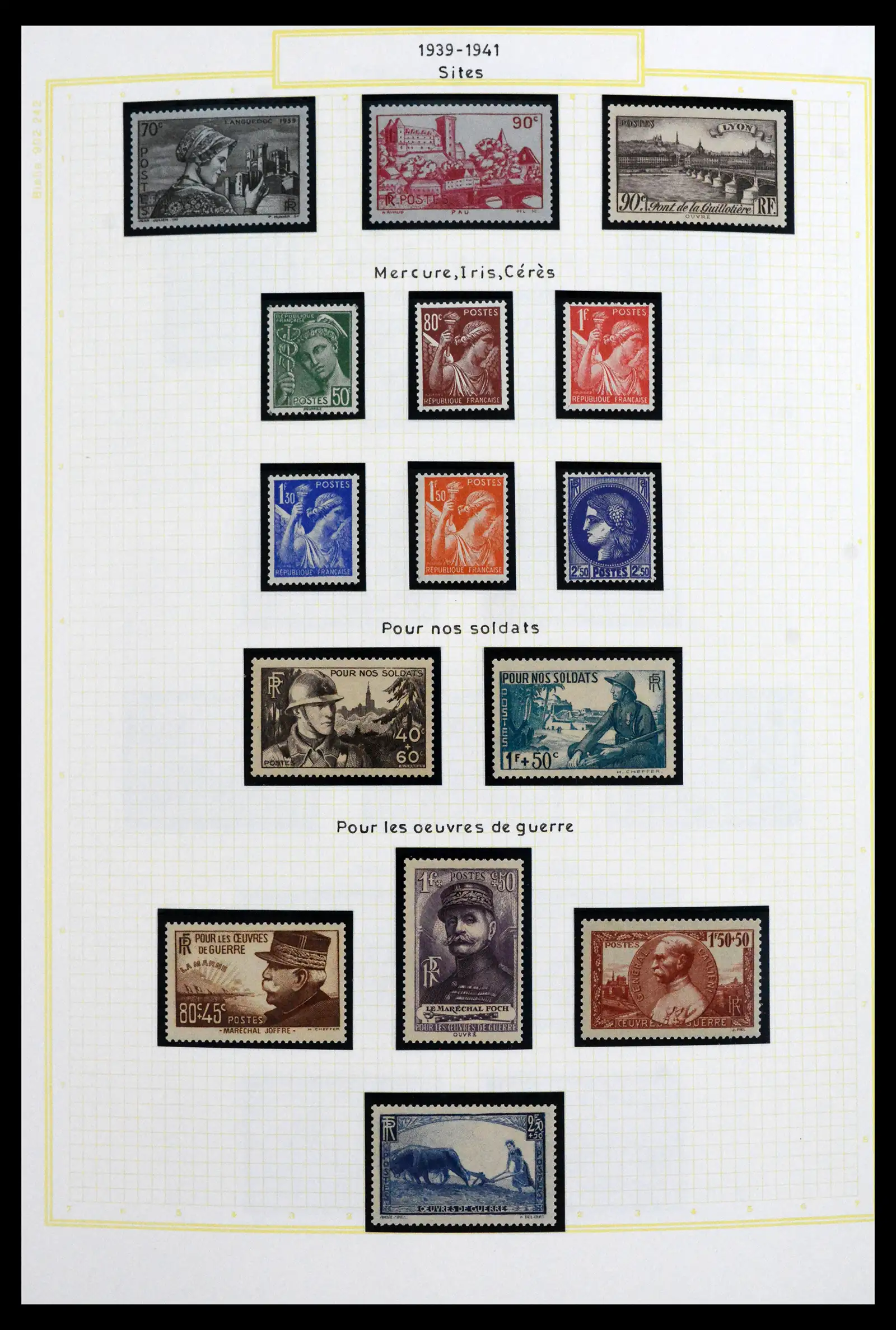 41695 0029 - Stamp collection 41695 France 1849-1999.