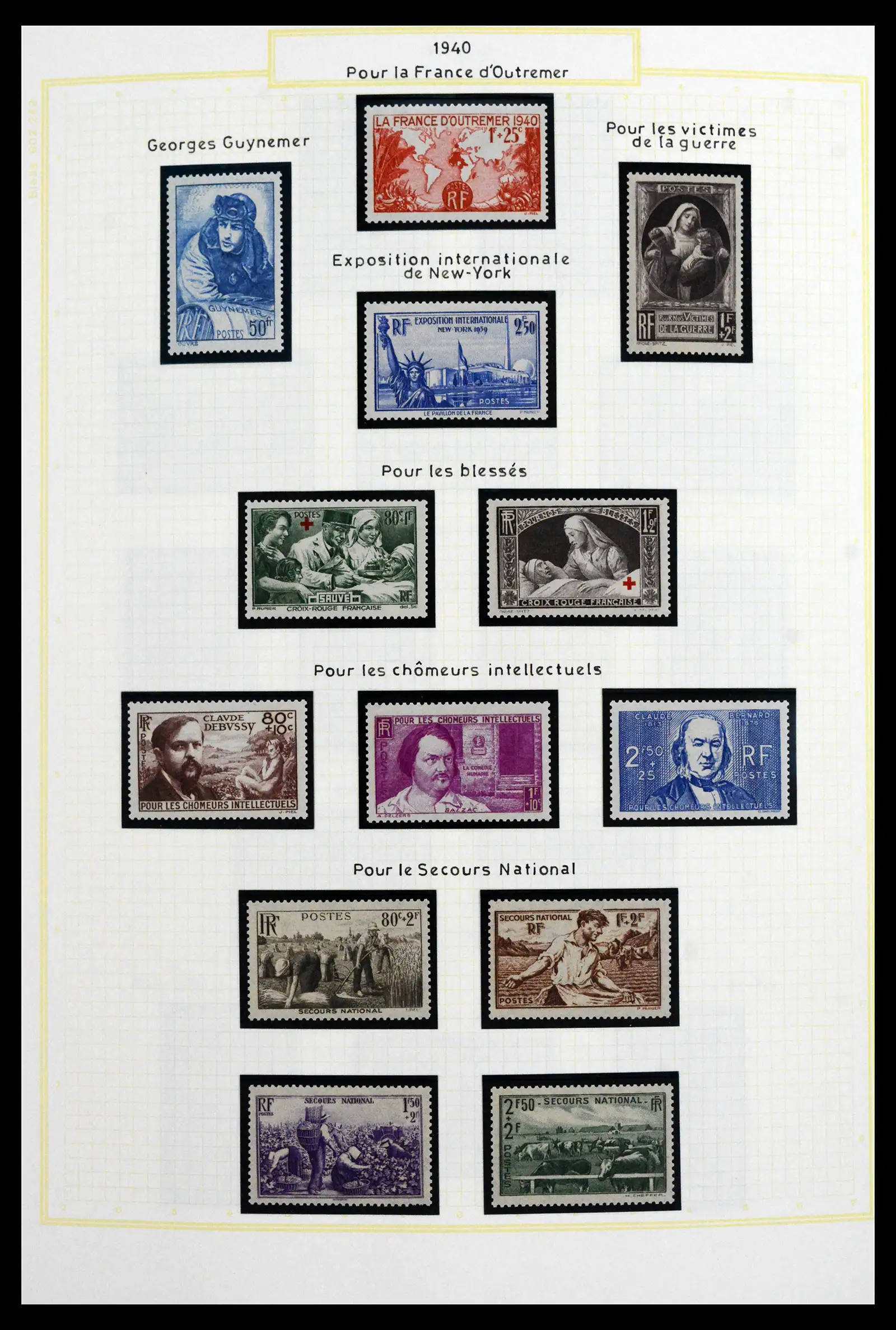 41695 0030 - Stamp collection 41695 France 1849-1999.