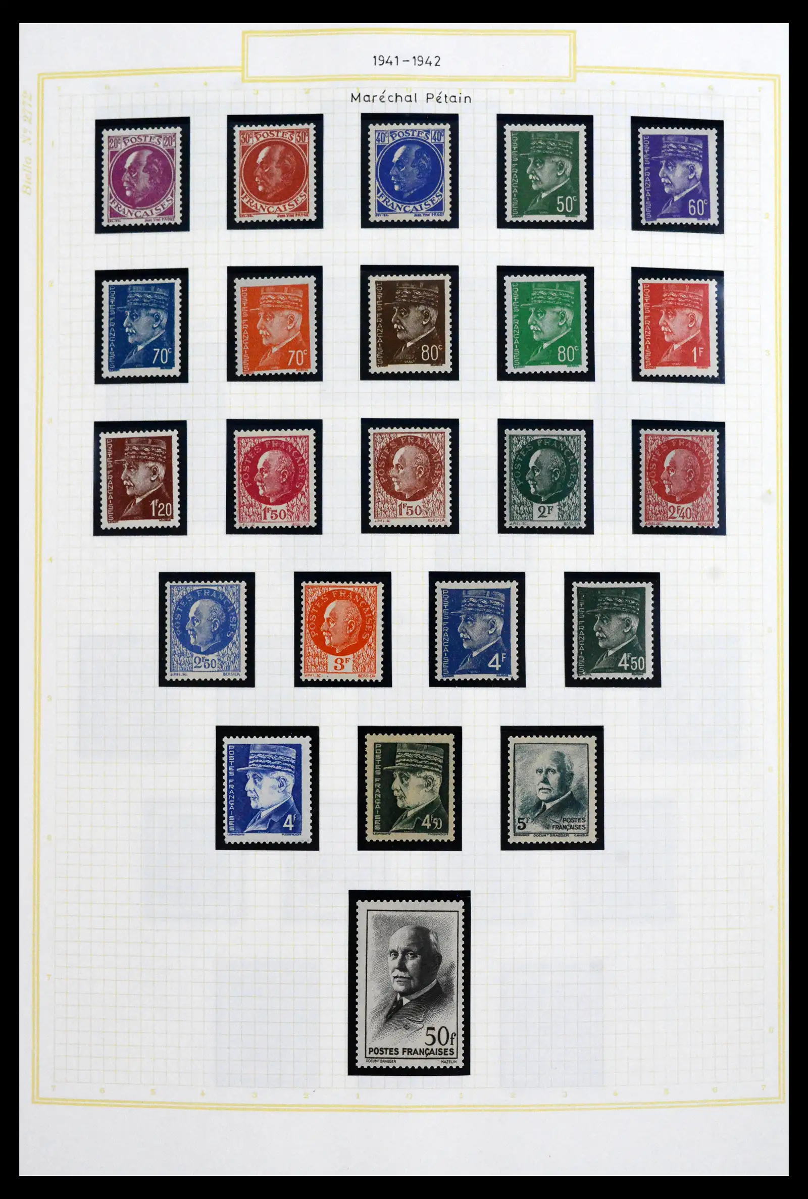 41695 0034 - Stamp collection 41695 France 1849-1999.