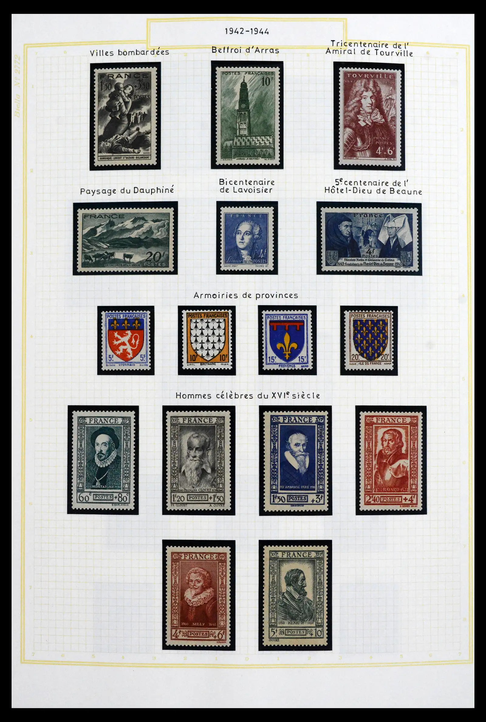41695 0037 - Stamp collection 41695 France 1849-1999.
