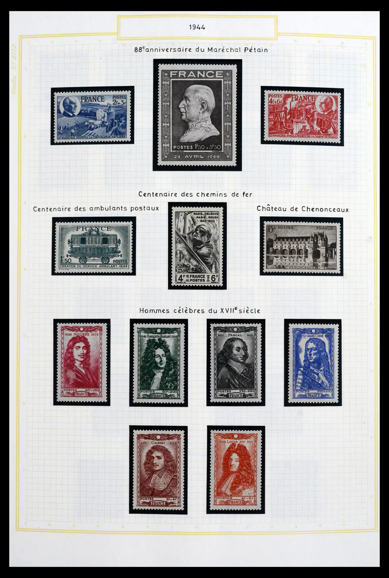 41695 0039 - Stamp collection 41695 France 1849-1999.