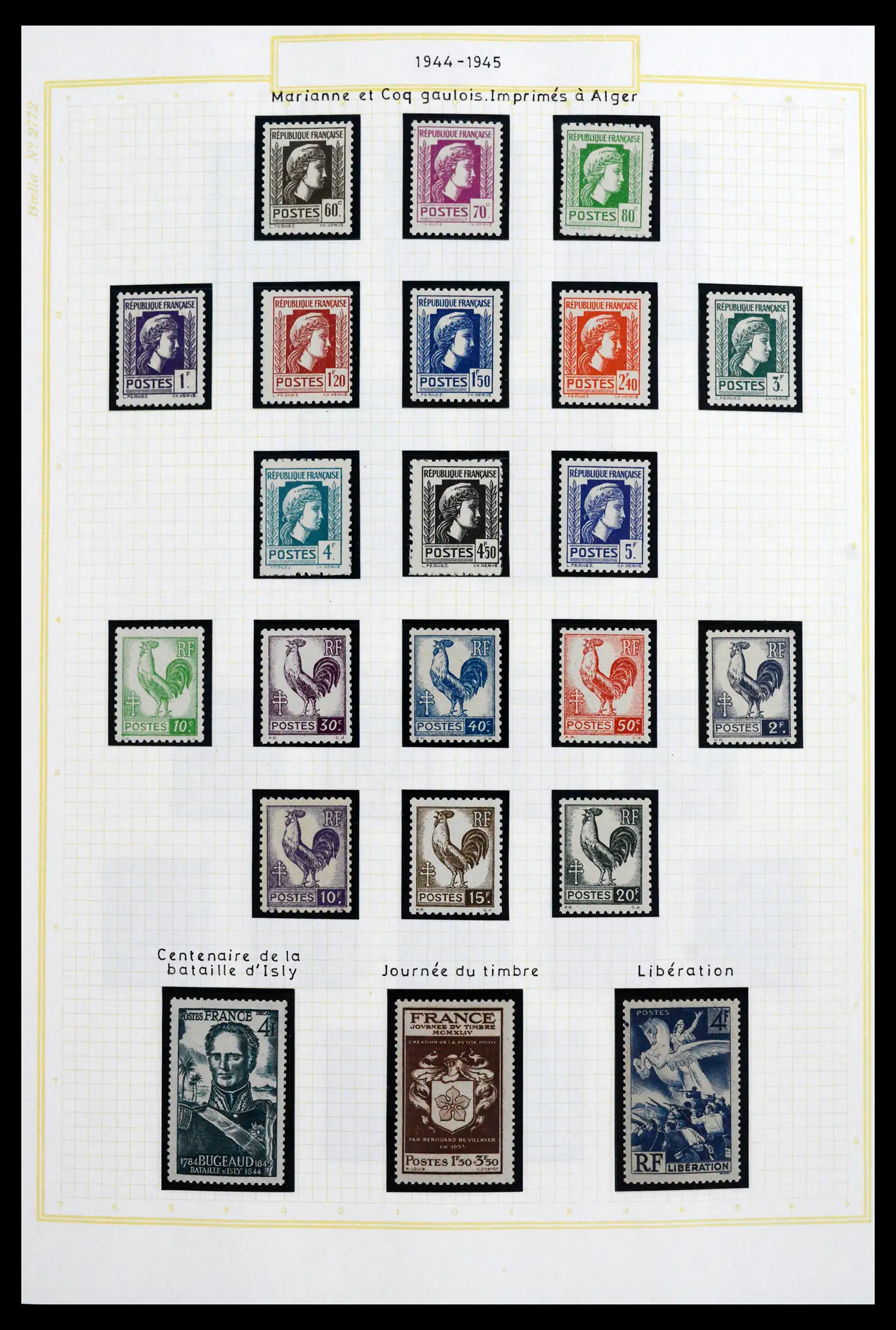 41695 0041 - Stamp collection 41695 France 1849-1999.