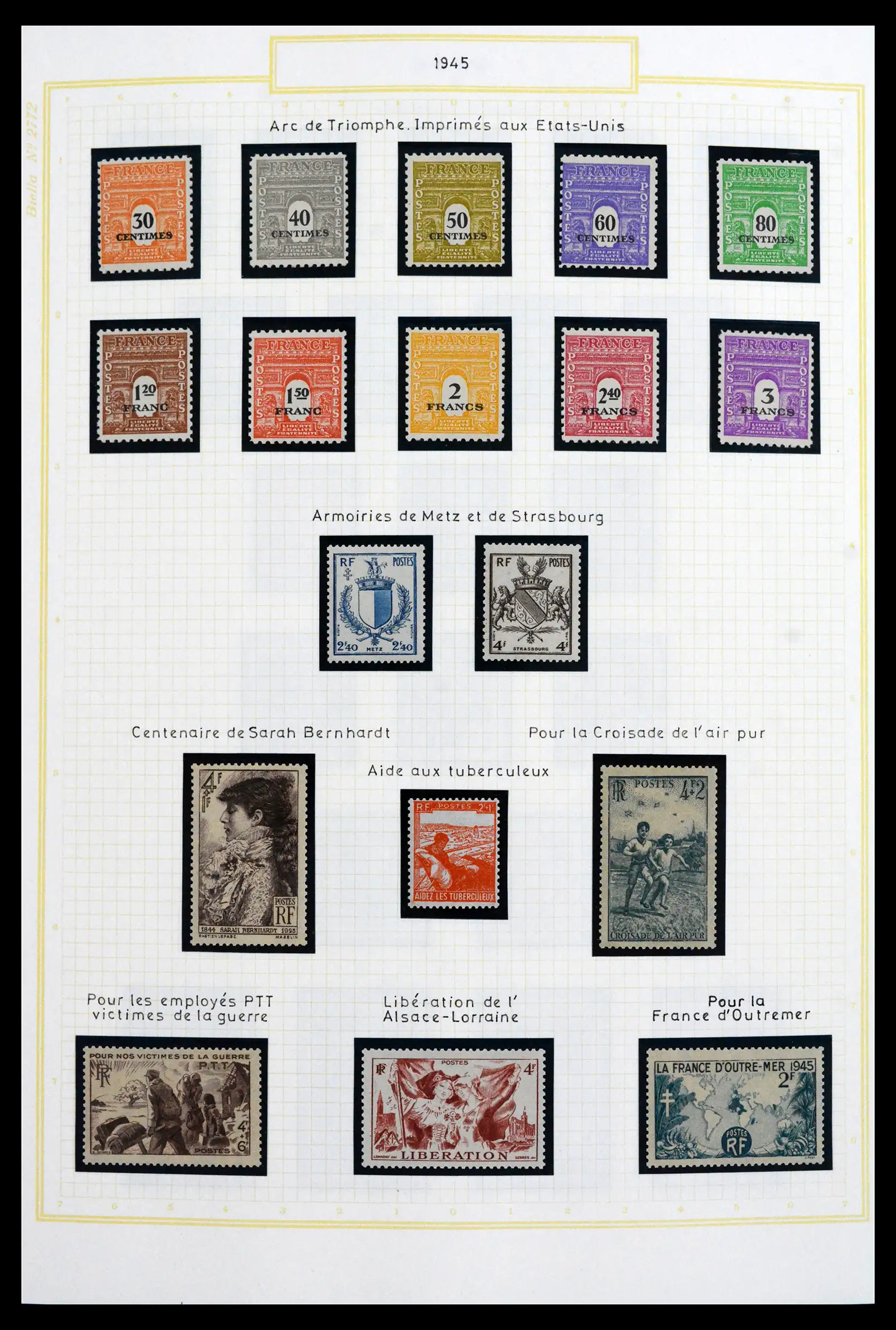 41695 0044 - Stamp collection 41695 France 1849-1999.