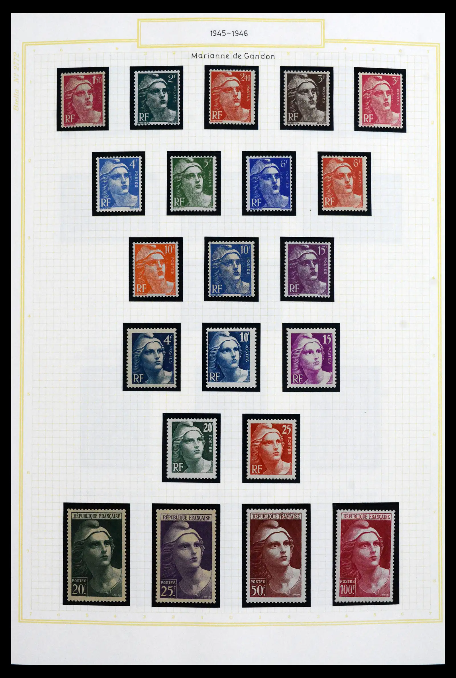 41695 0045 - Stamp collection 41695 France 1849-1999.