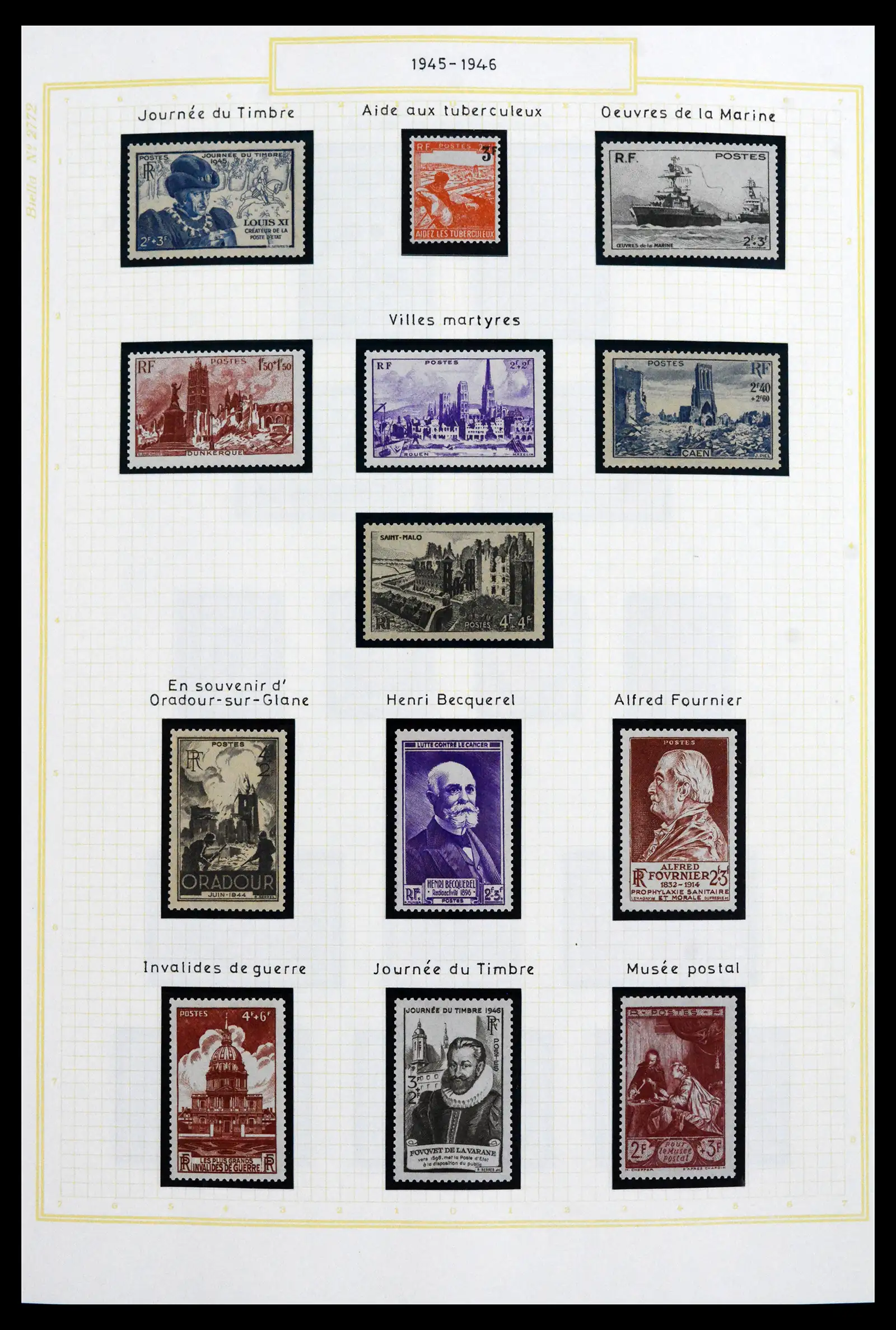 41695 0046 - Stamp collection 41695 France 1849-1999.