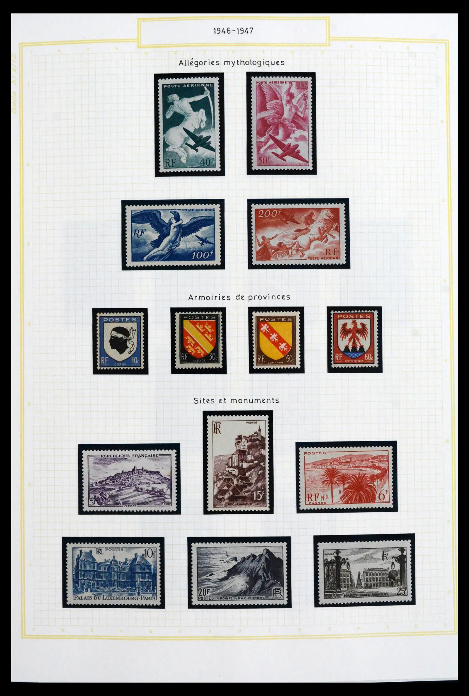 41695 0047 - Stamp collection 41695 France 1849-1999.