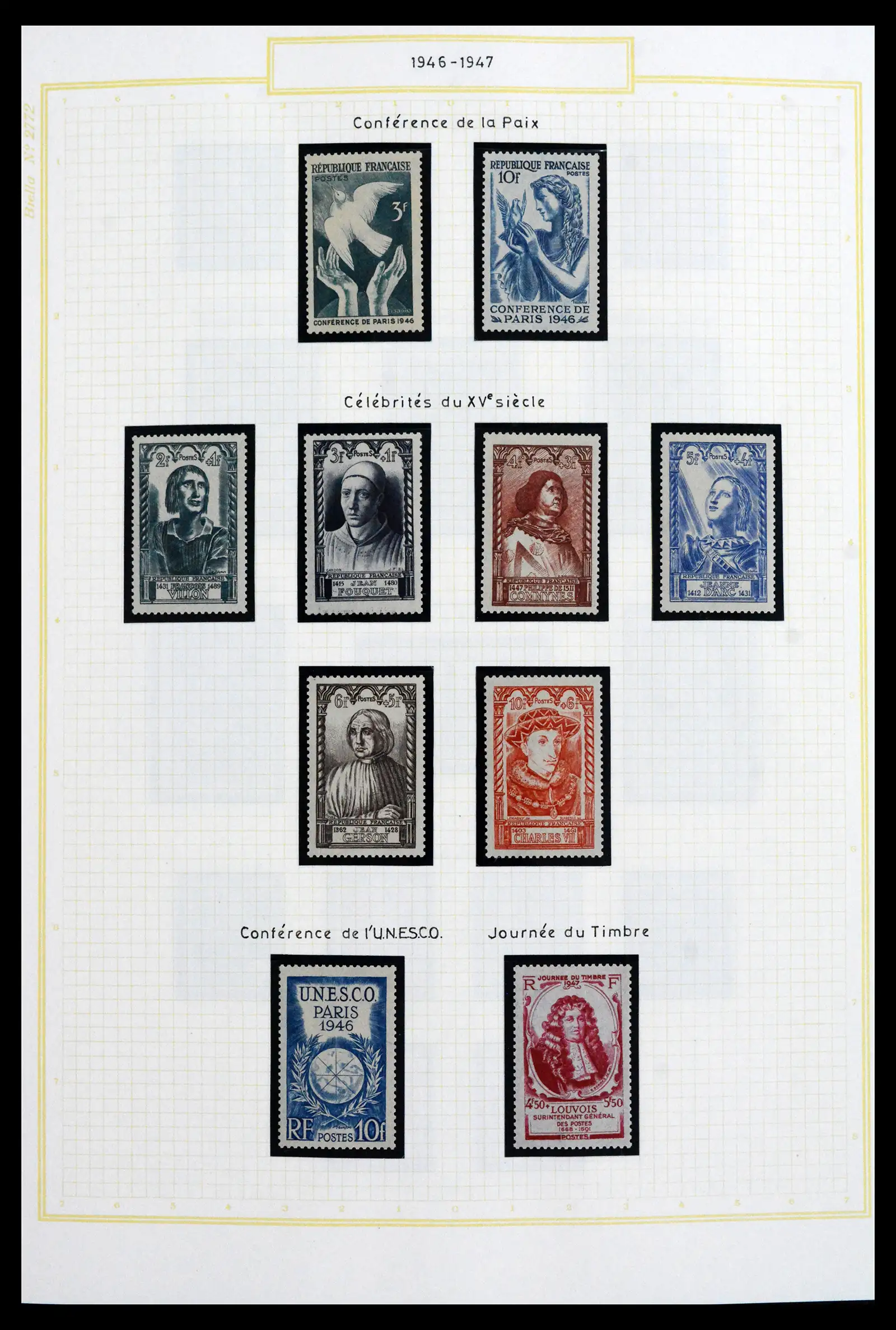 41695 0048 - Stamp collection 41695 France 1849-1999.