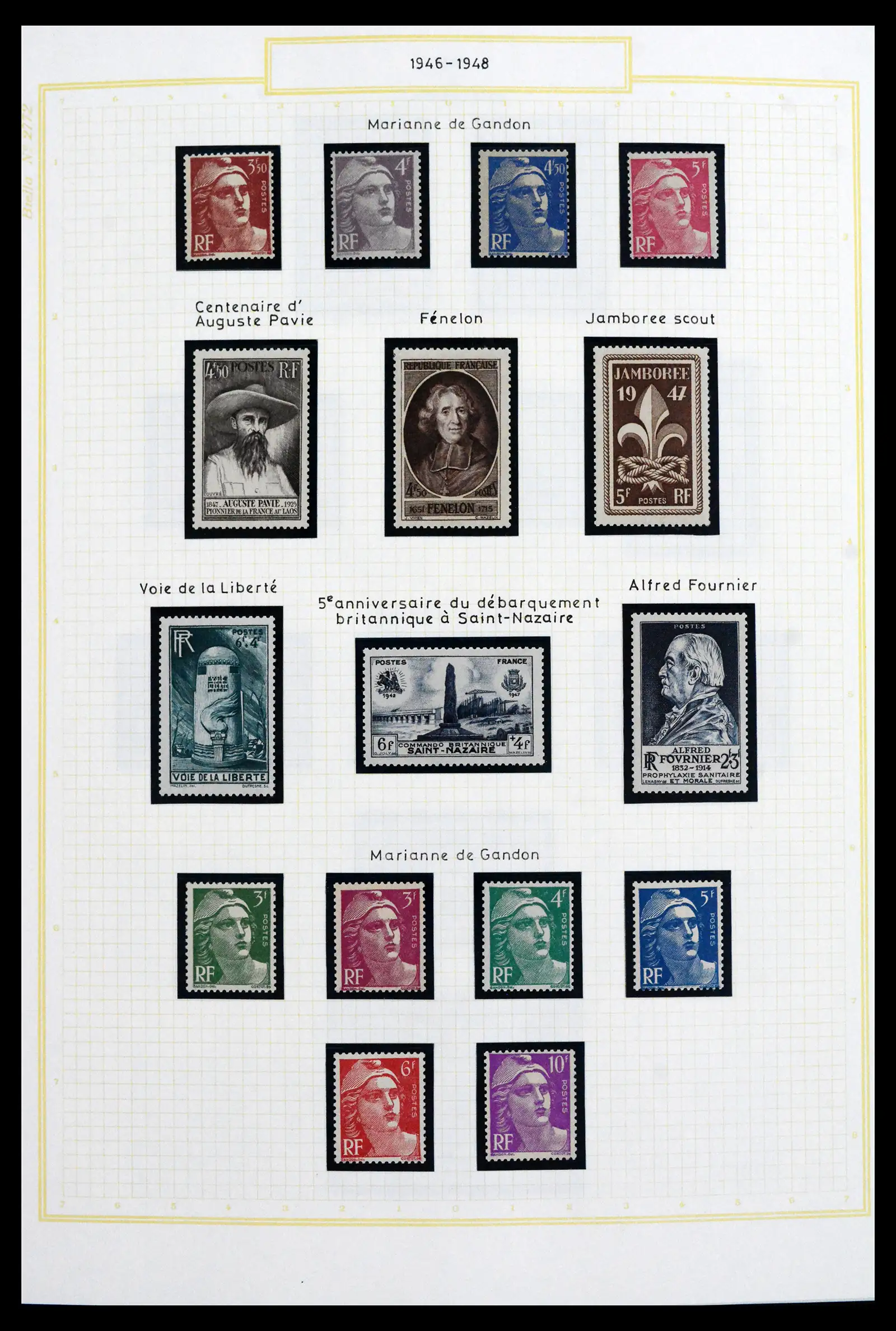 41695 0049 - Stamp collection 41695 France 1849-1999.