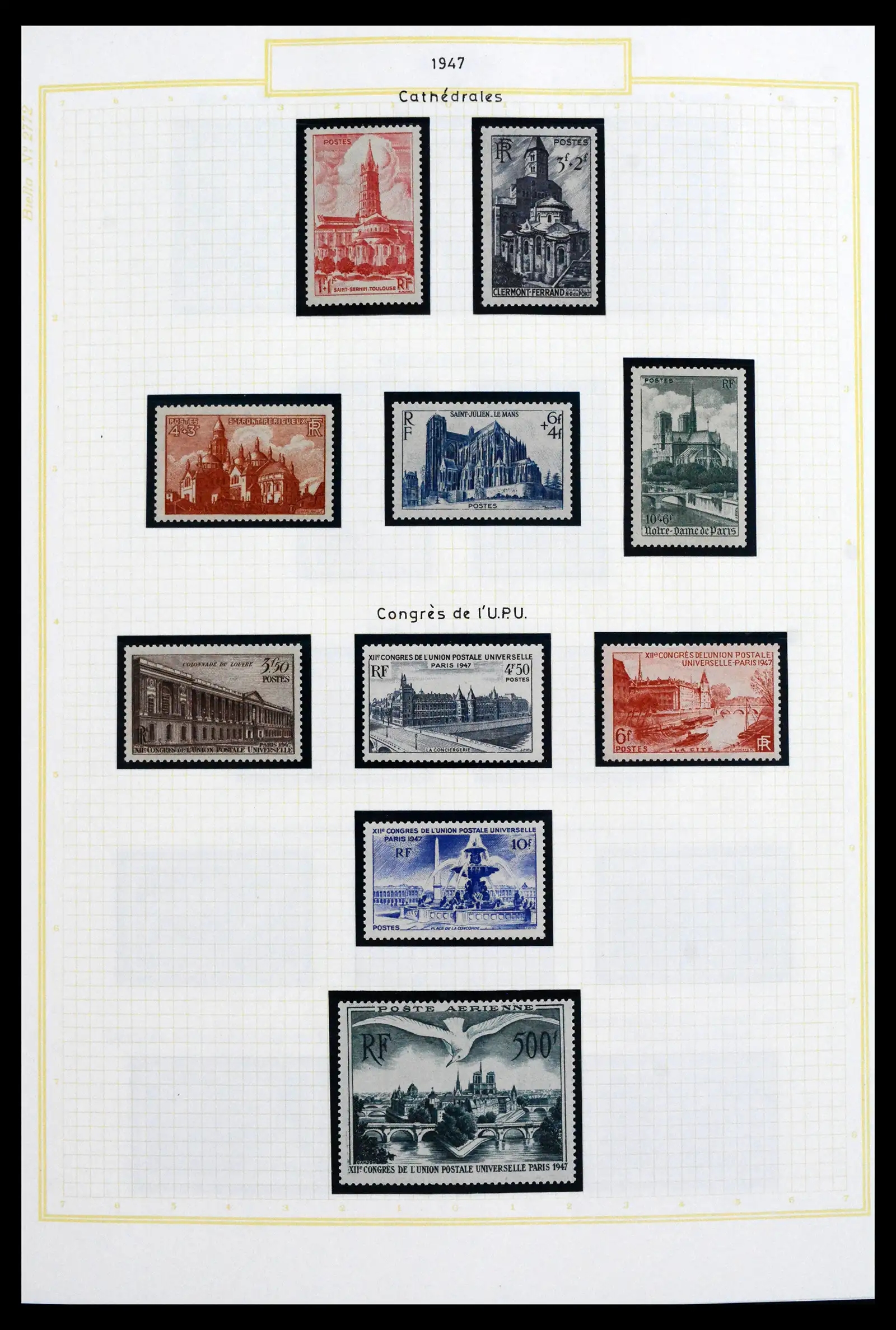 41695 0050 - Stamp collection 41695 France 1849-1999.