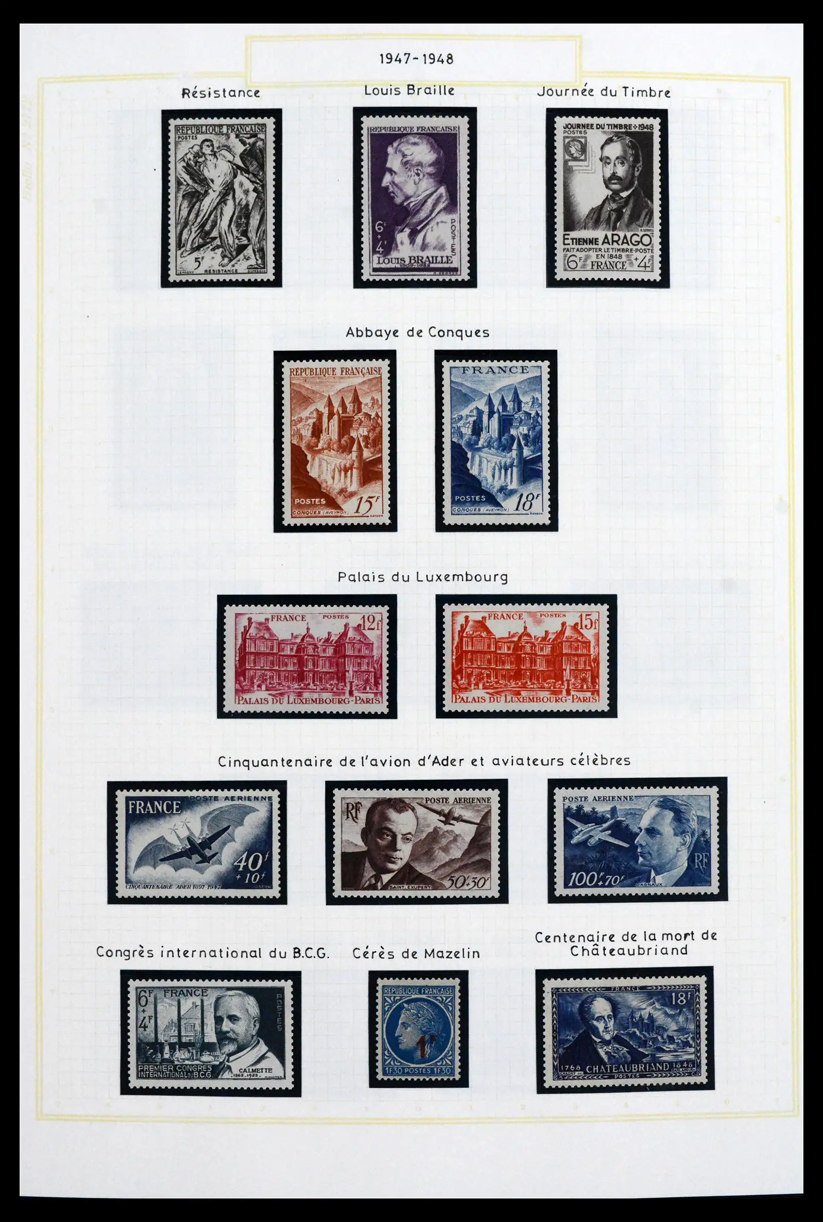 41695 0051 - Stamp collection 41695 France 1849-1999.
