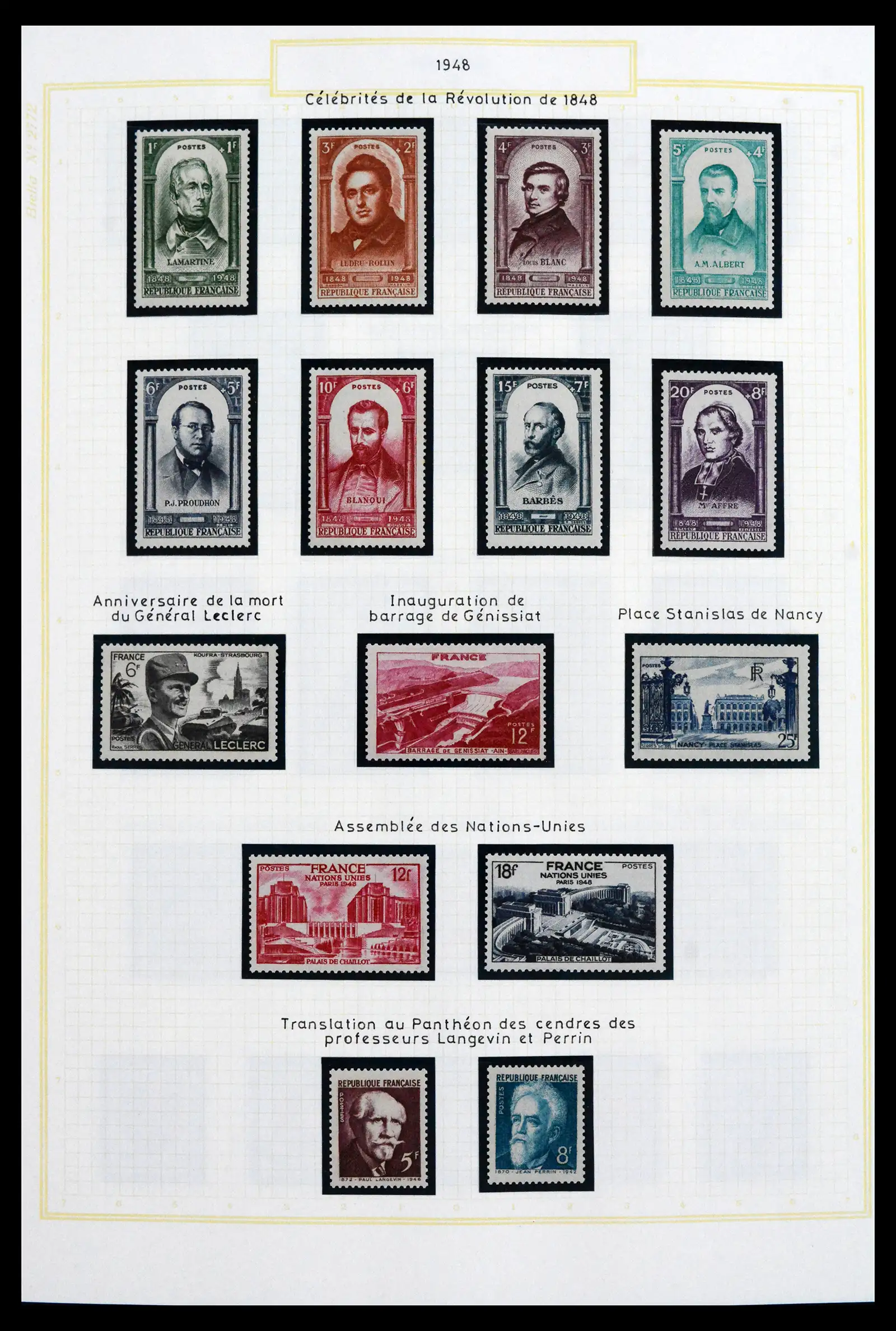 41695 0052 - Stamp collection 41695 France 1849-1999.