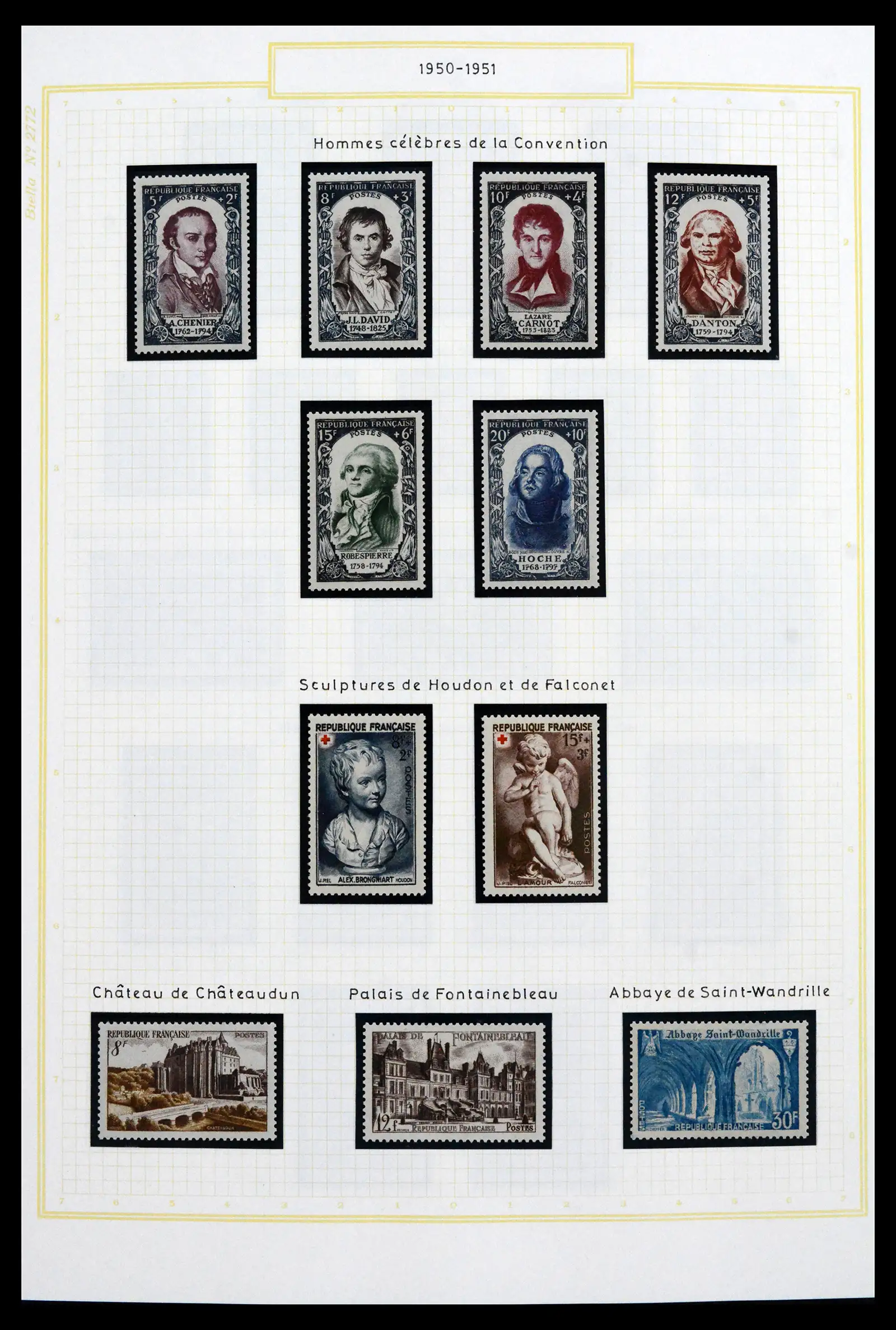 41695 0058 - Stamp collection 41695 France 1849-1999.
