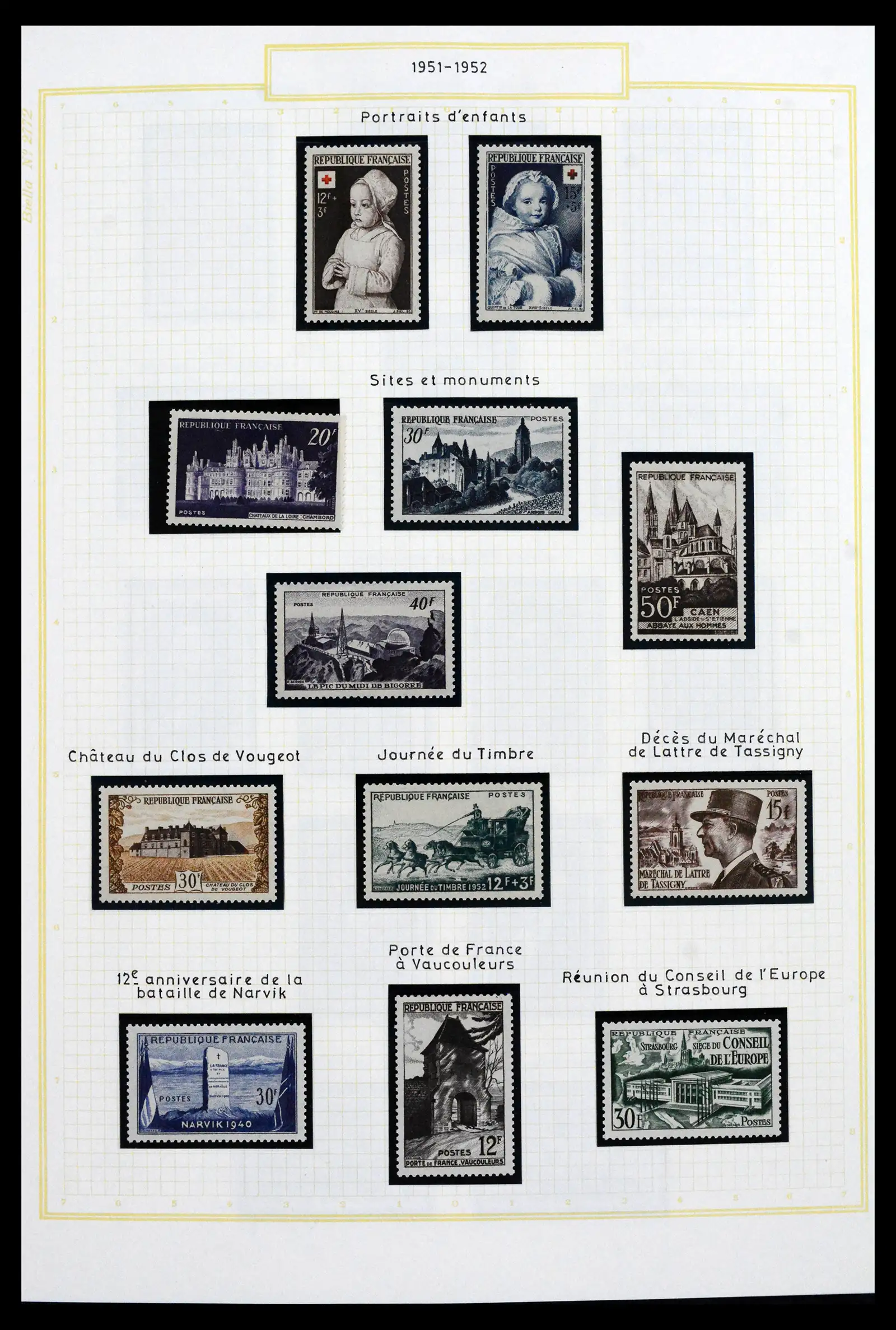 41695 0061 - Stamp collection 41695 France 1849-1999.
