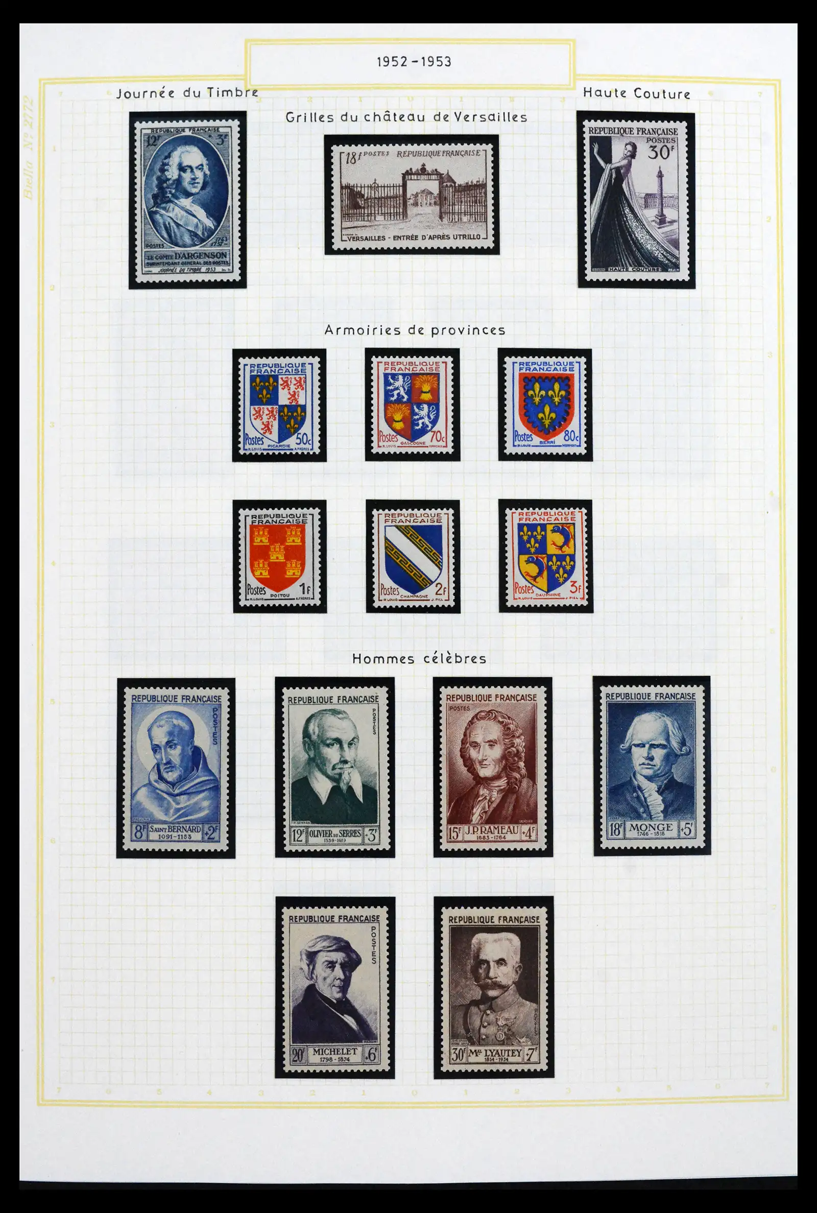 41695 0064 - Stamp collection 41695 France 1849-1999.