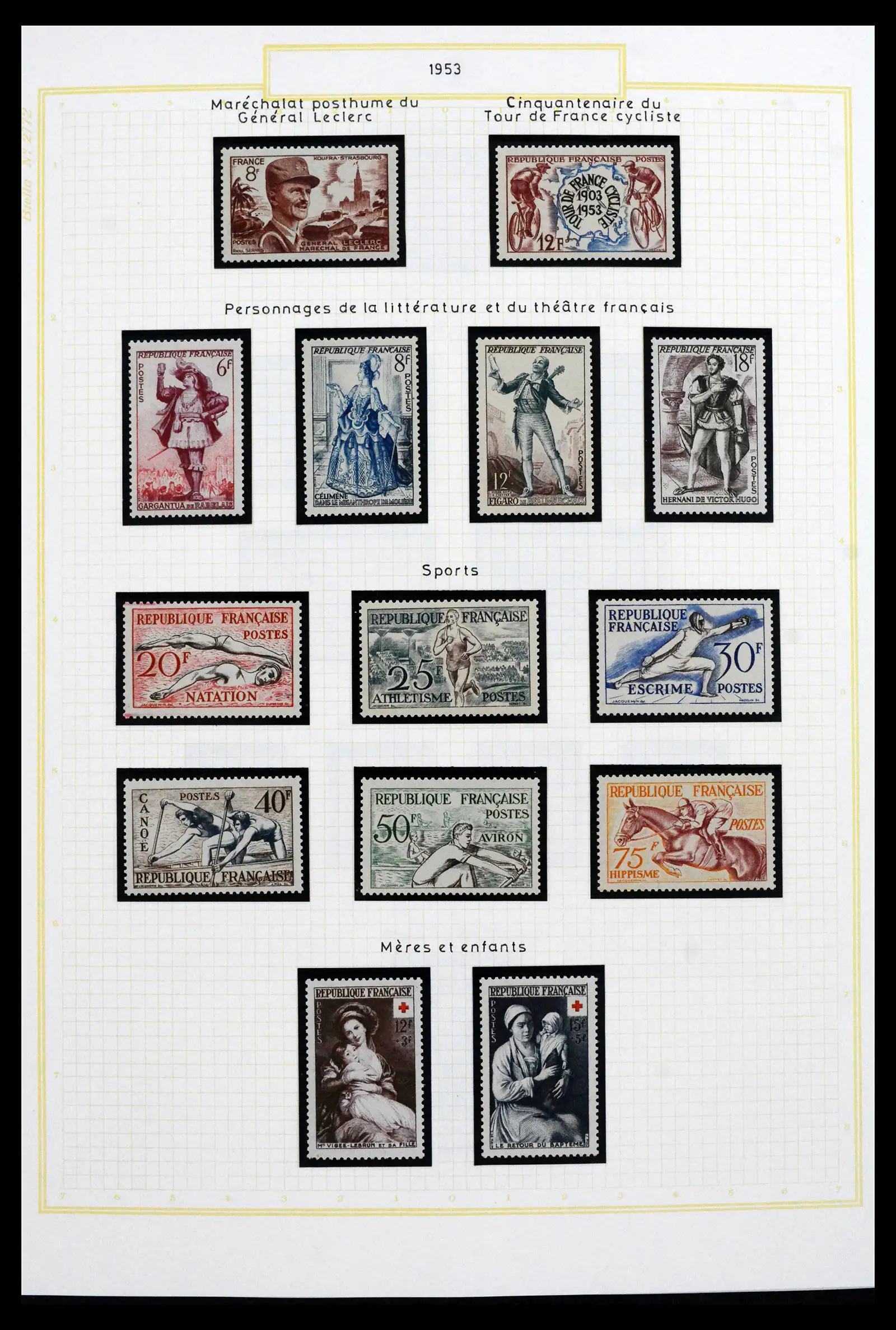 41695 0065 - Stamp collection 41695 France 1849-1999.