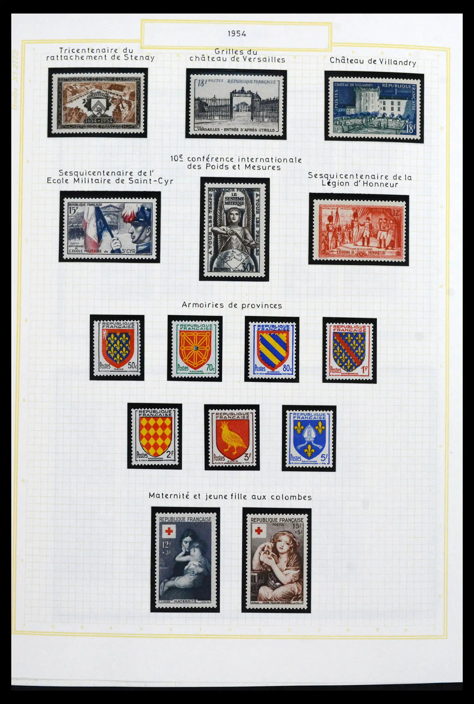 41695 0069 - Stamp collection 41695 France 1849-1999.