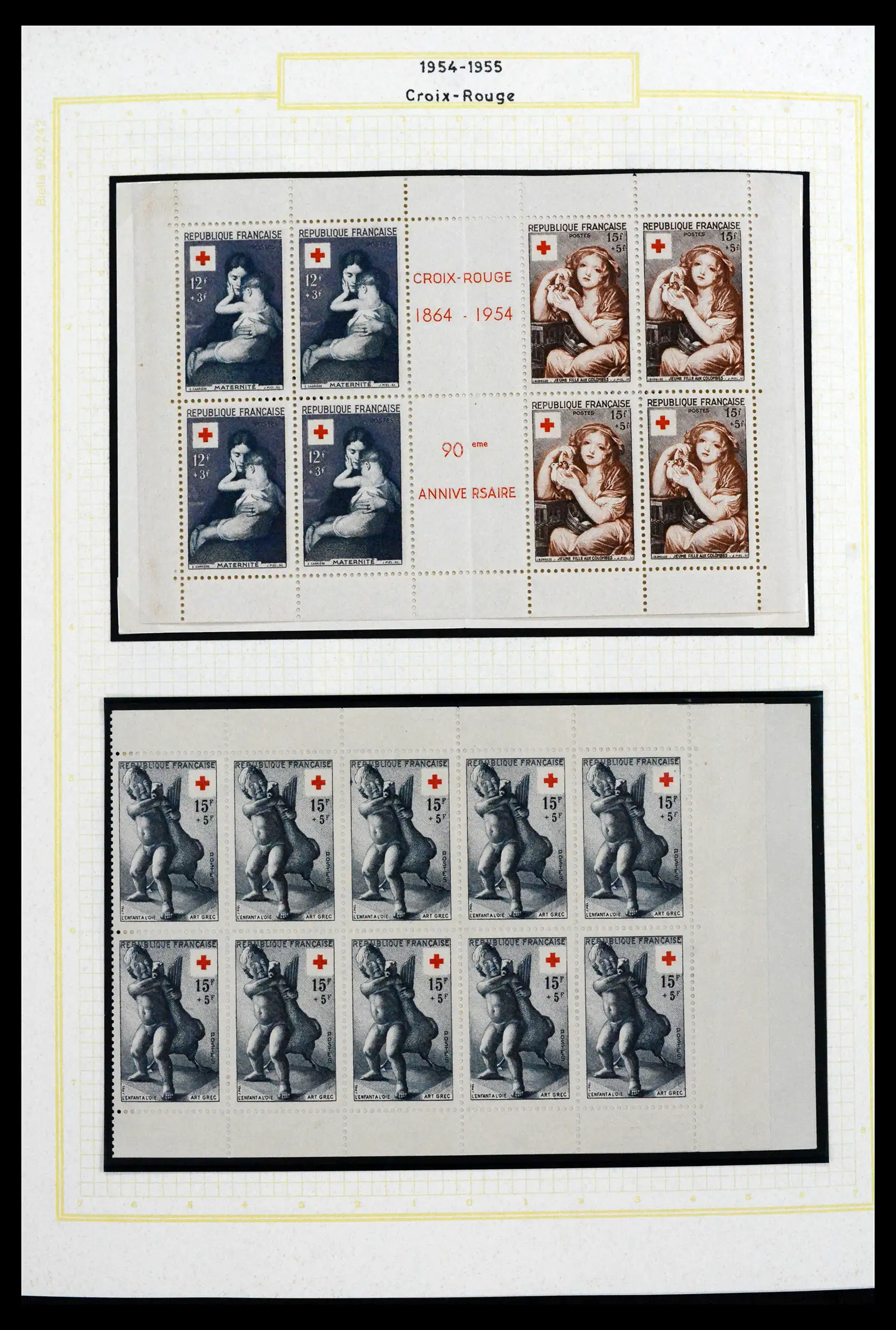 41695 0070 - Stamp collection 41695 France 1849-1999.