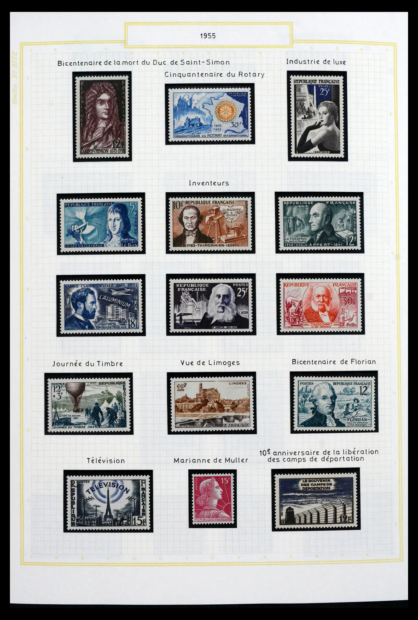 41695 0071 - Stamp collection 41695 France 1849-1999.