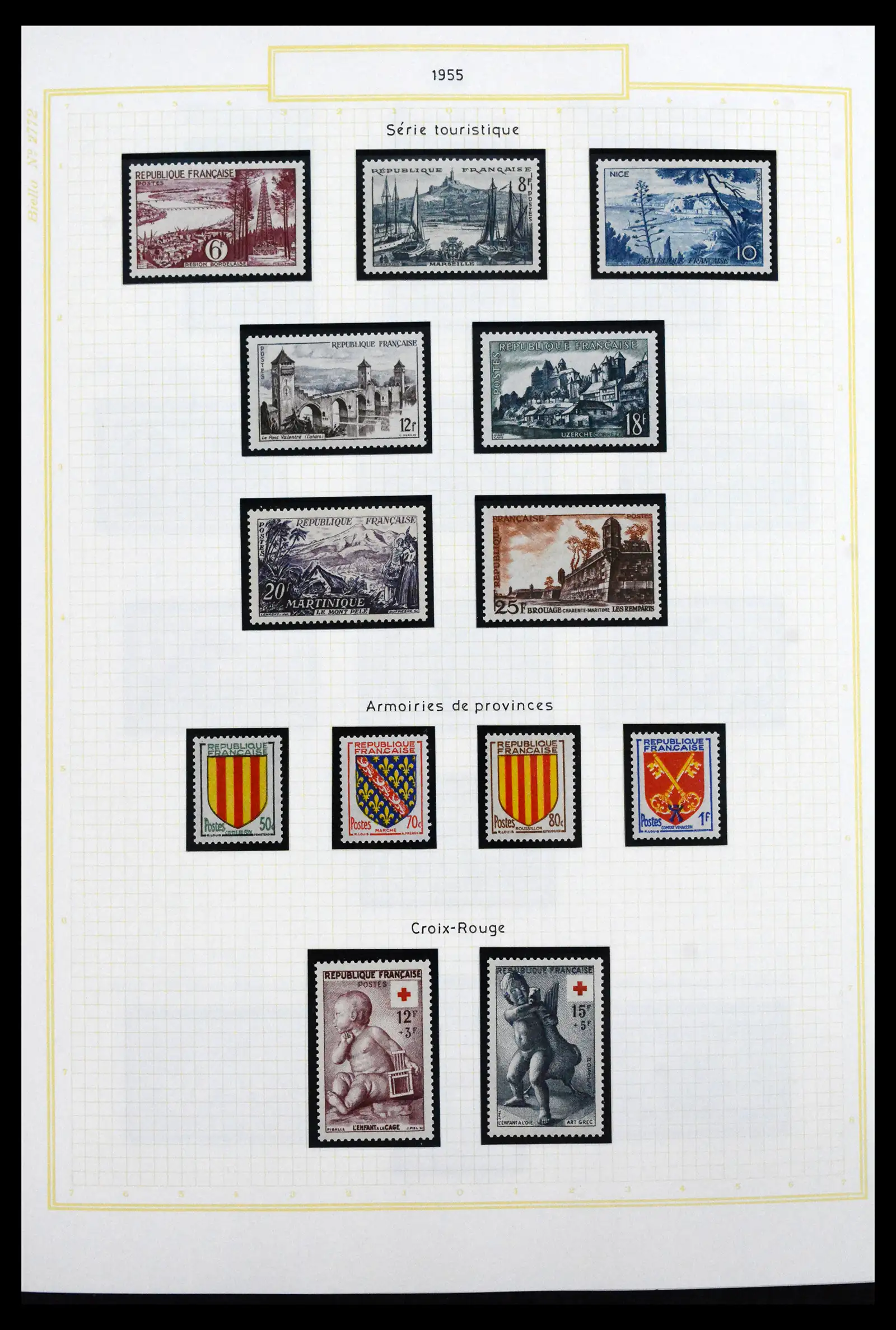 41695 0073 - Stamp collection 41695 France 1849-1999.