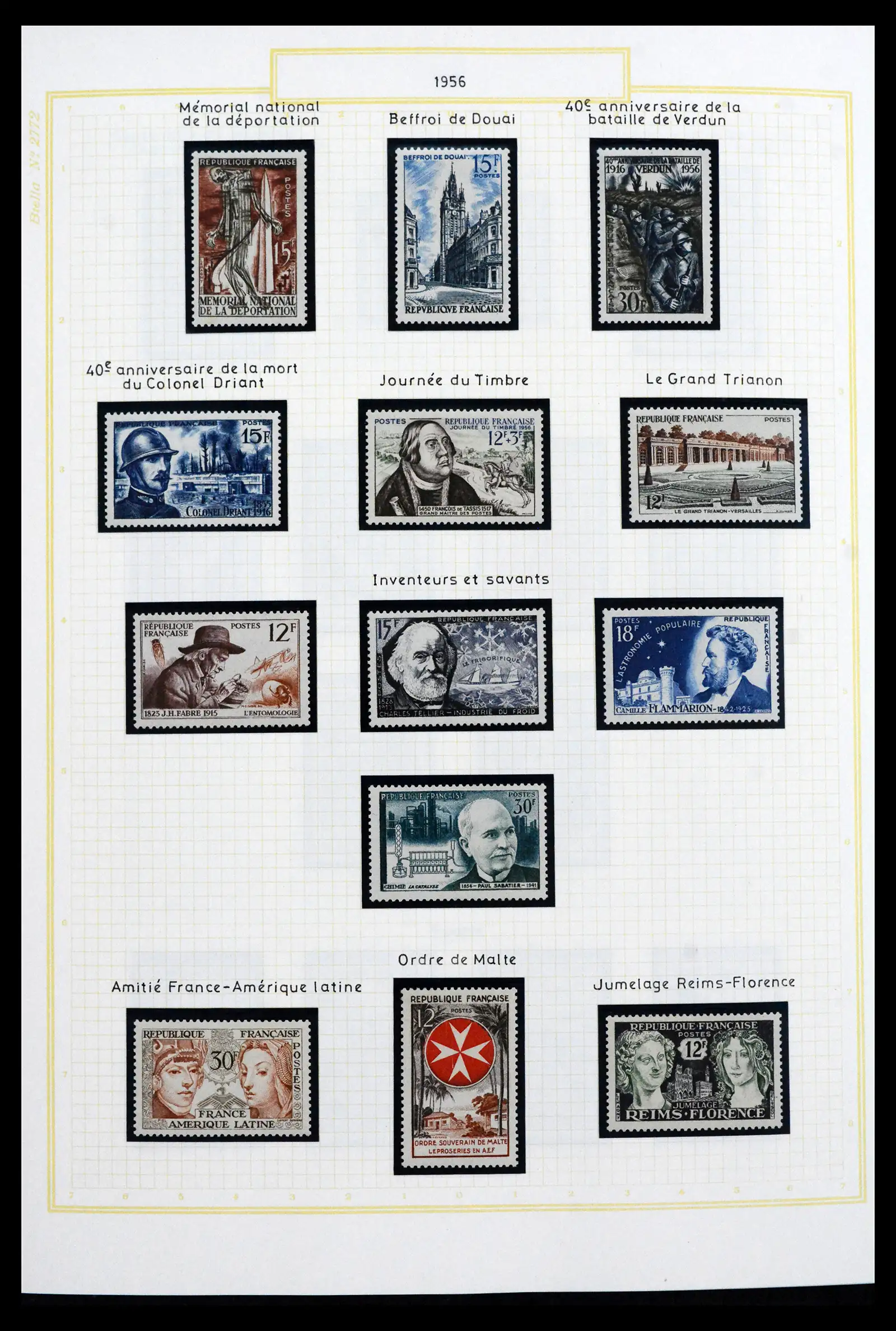41695 0074 - Stamp collection 41695 France 1849-1999.