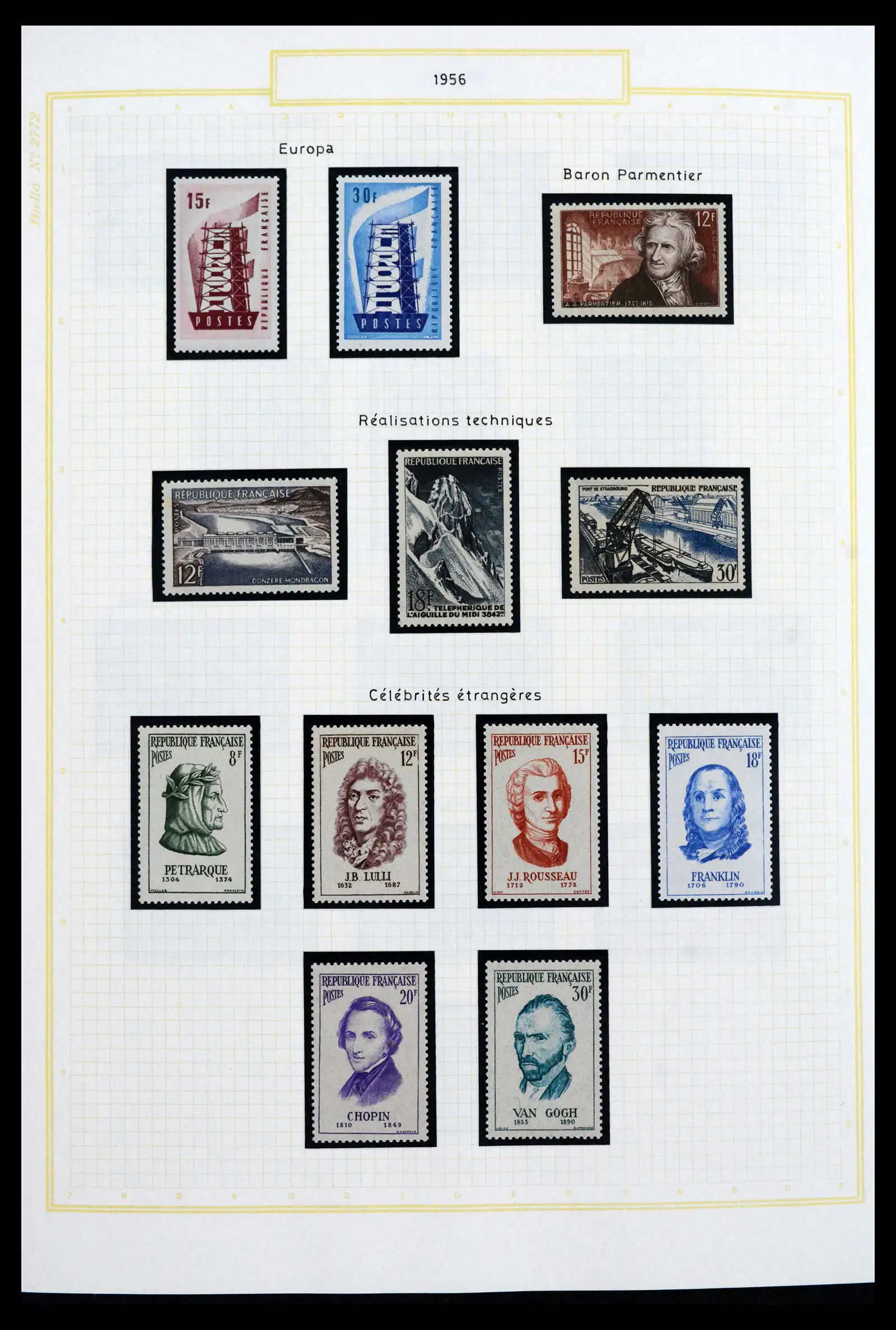 41695 0076 - Stamp collection 41695 France 1849-1999.