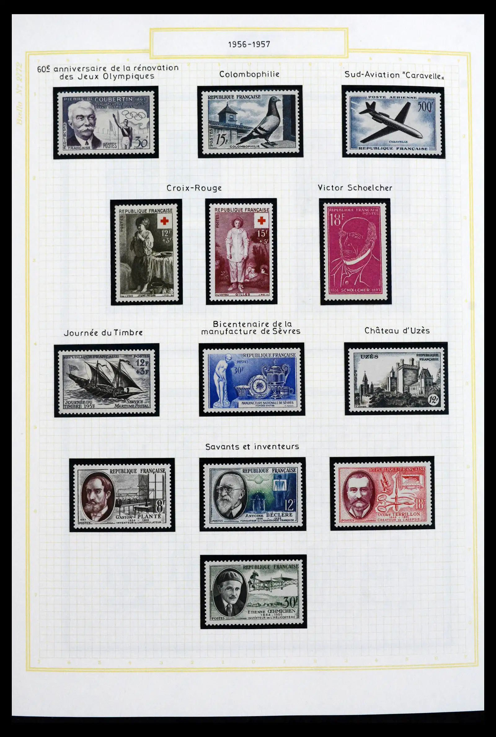 41695 0077 - Stamp collection 41695 France 1849-1999.