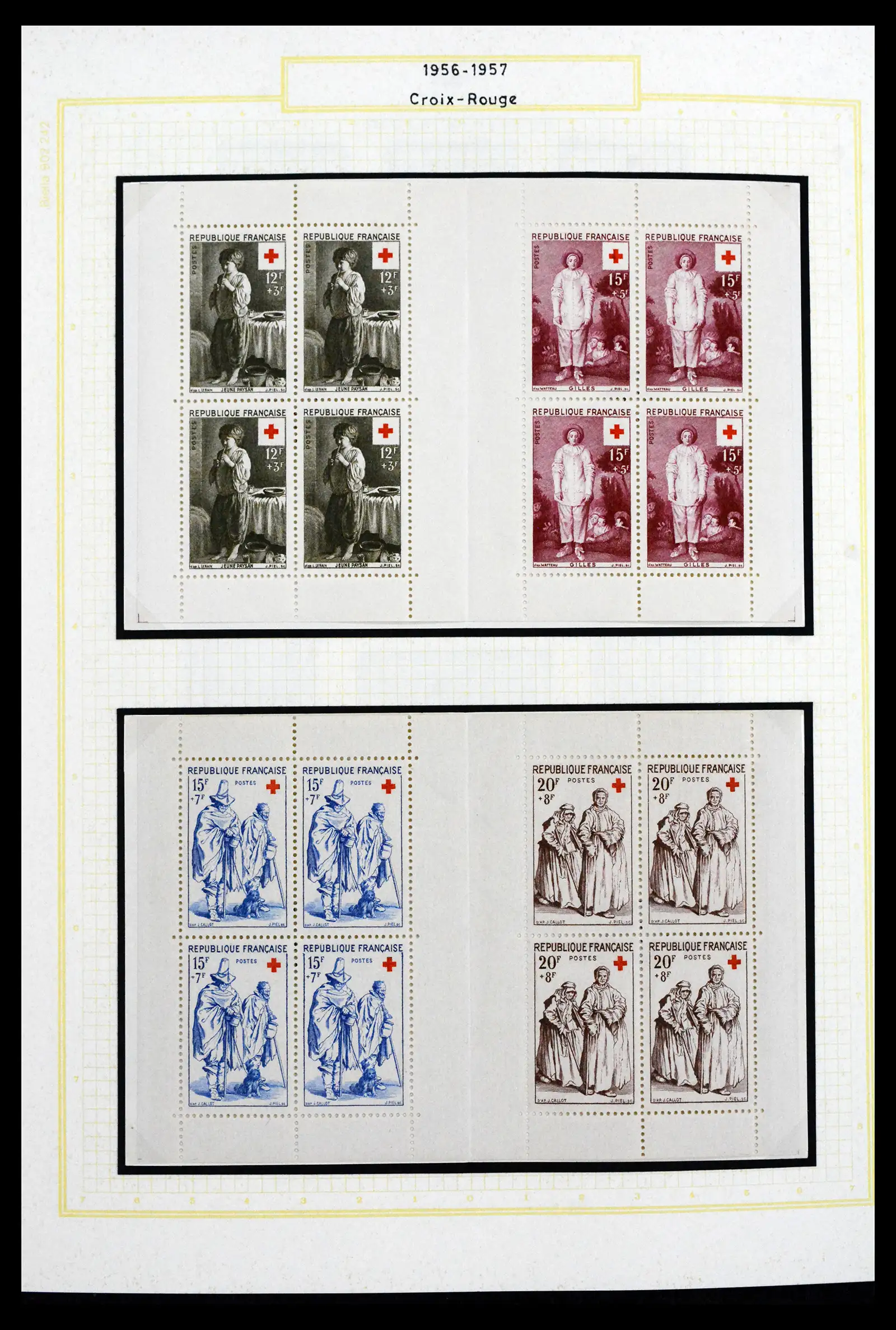 41695 0078 - Stamp collection 41695 France 1849-1999.