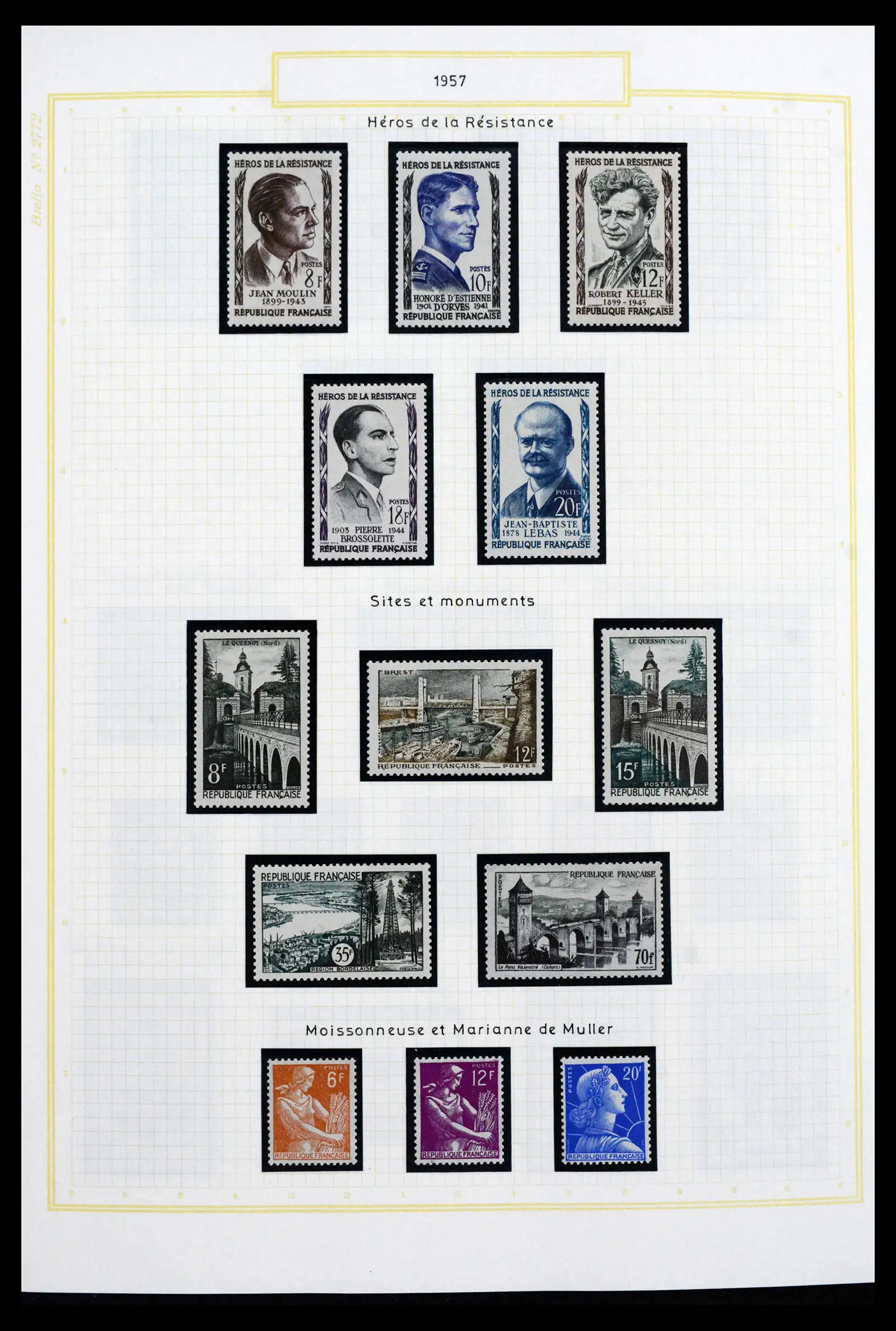 41695 0079 - Stamp collection 41695 France 1849-1999.