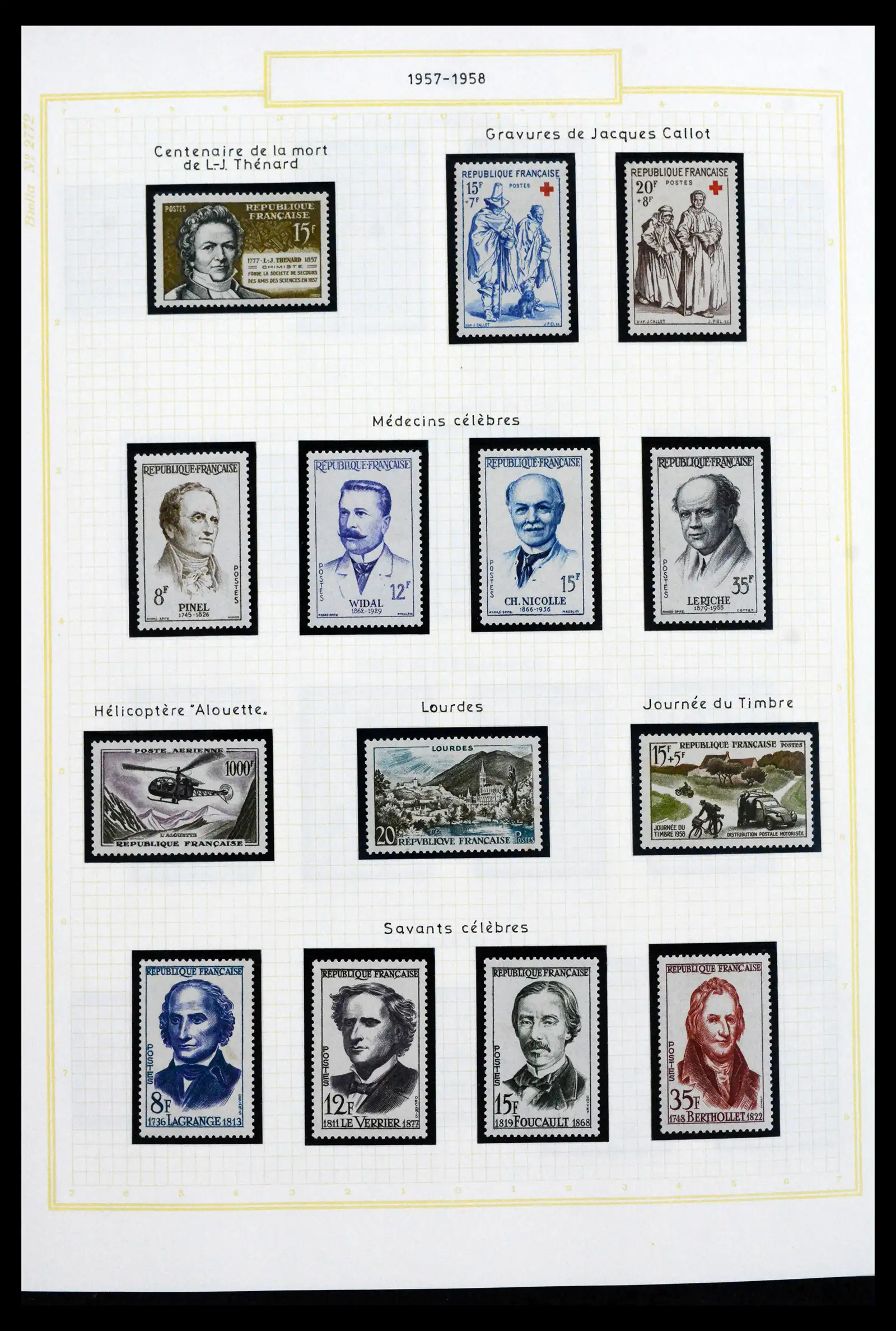 41695 0082 - Stamp collection 41695 France 1849-1999.