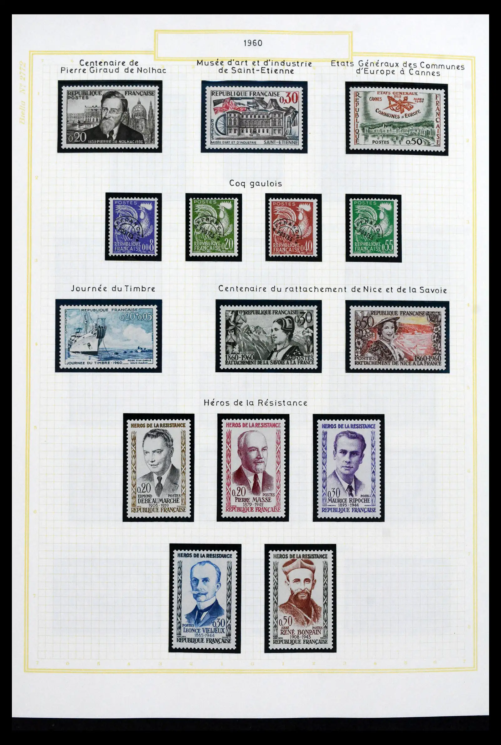 41695 0091 - Stamp collection 41695 France 1849-1999.