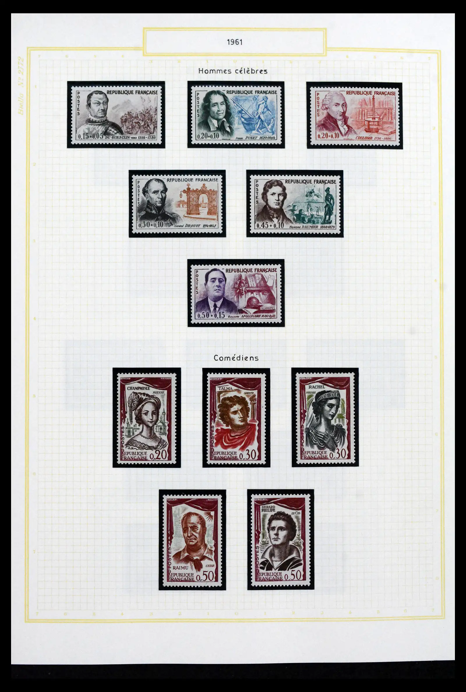 41695 0096 - Stamp collection 41695 France 1849-1999.