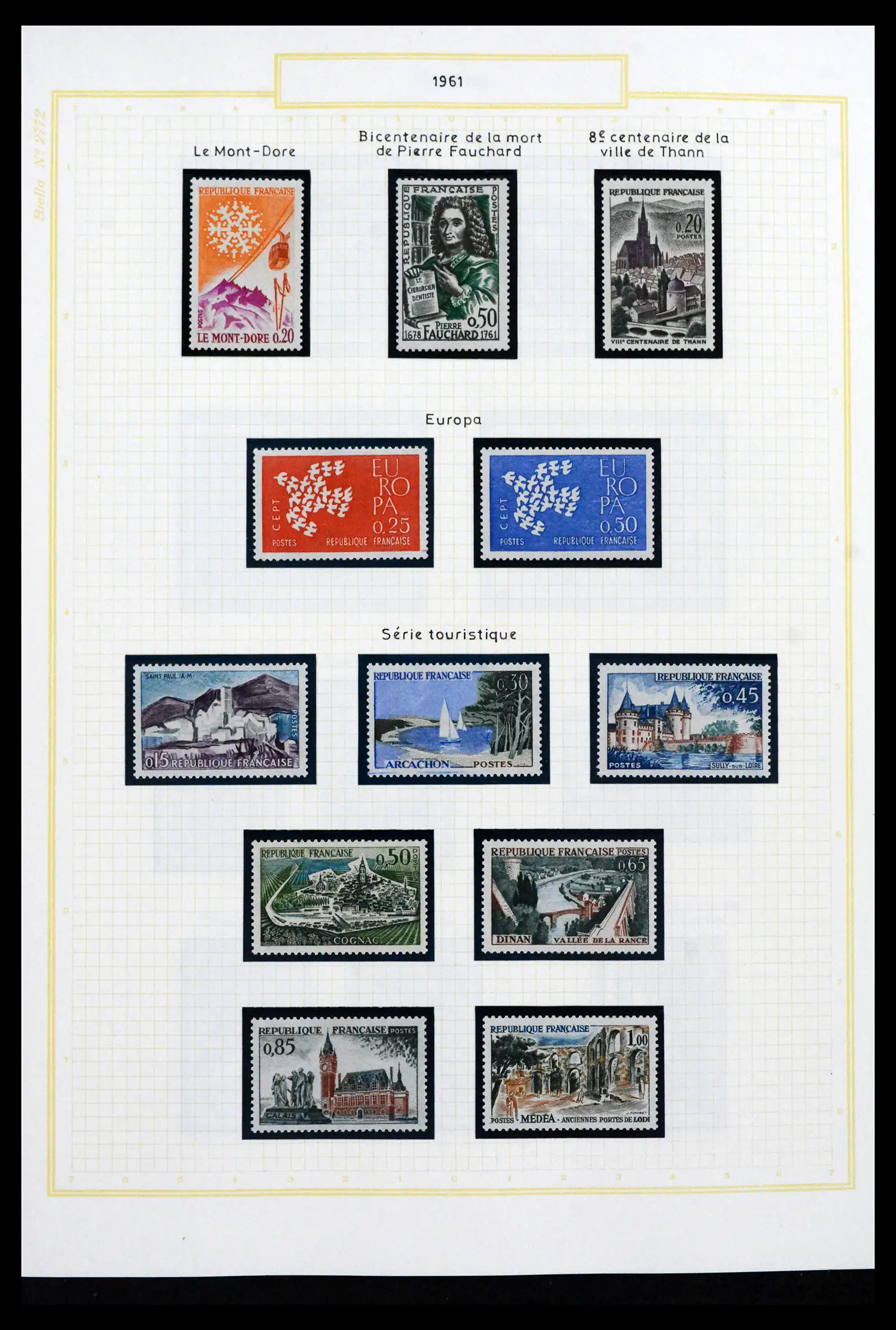 41695 0097 - Stamp collection 41695 France 1849-1999.