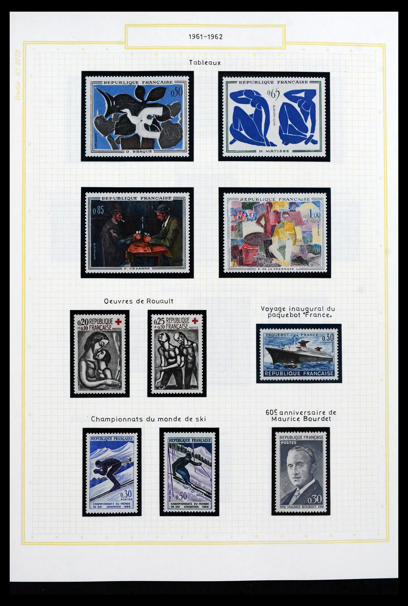 41695 0098 - Stamp collection 41695 France 1849-1999.