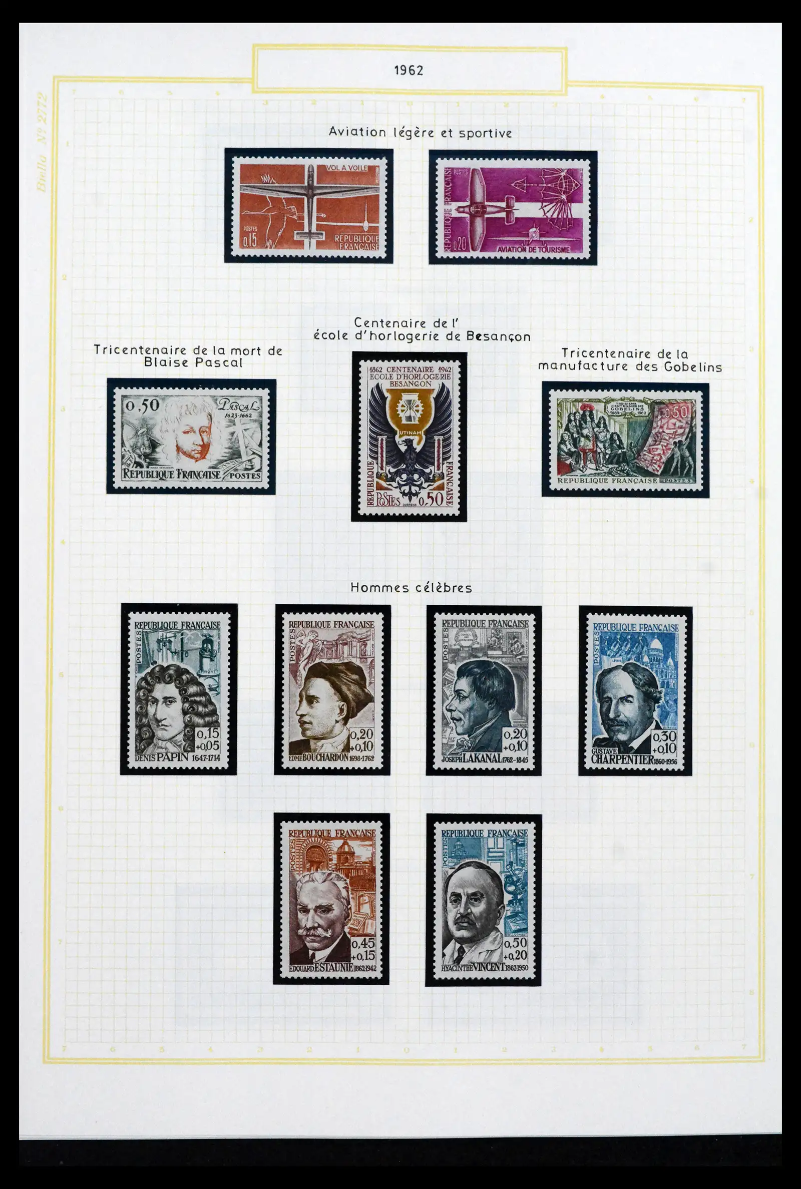 41695 0100 - Stamp collection 41695 France 1849-1999.