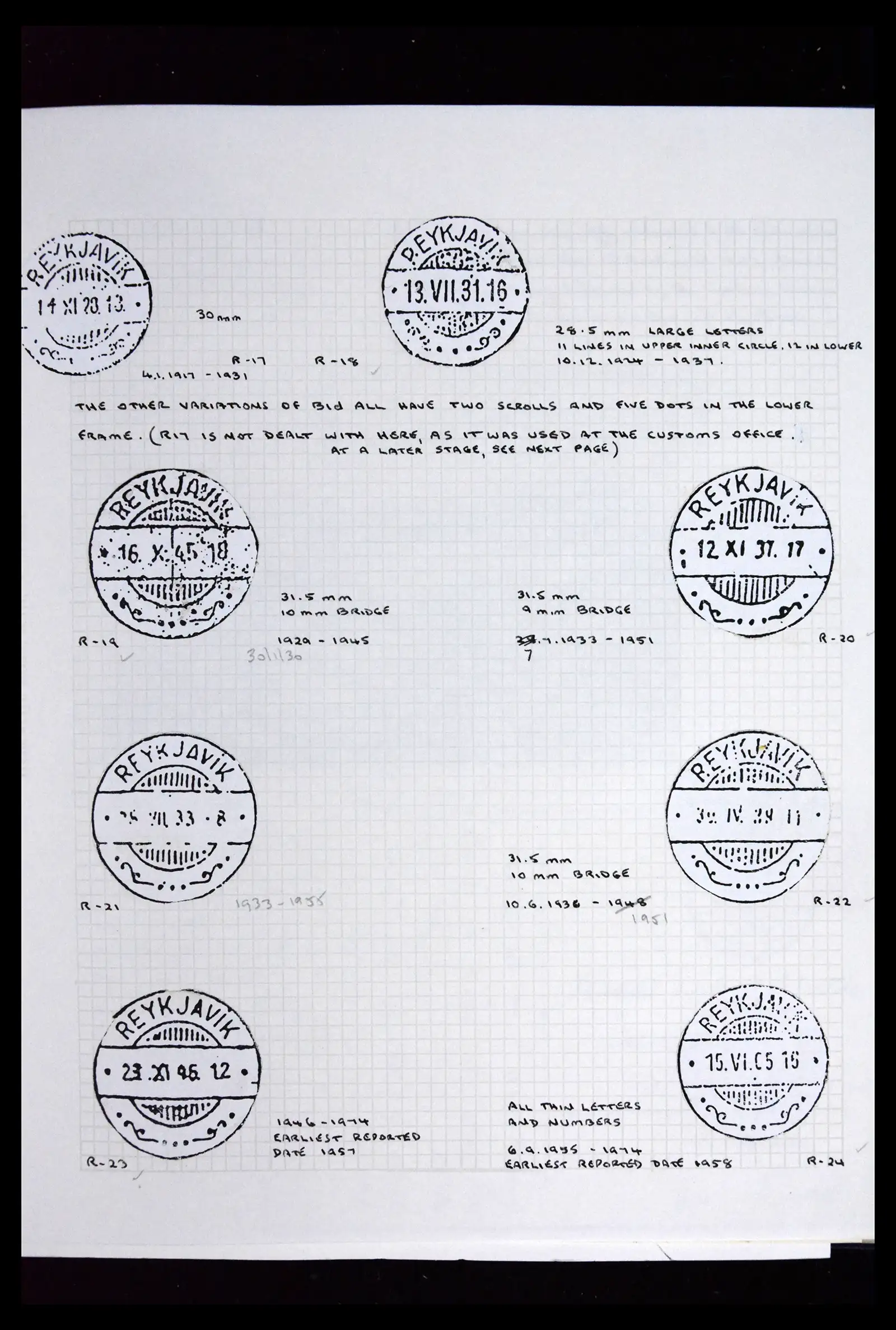 41697 0032 - Postzegelverzameling 41697 IJsland brieven/stempels 1870-1952.
