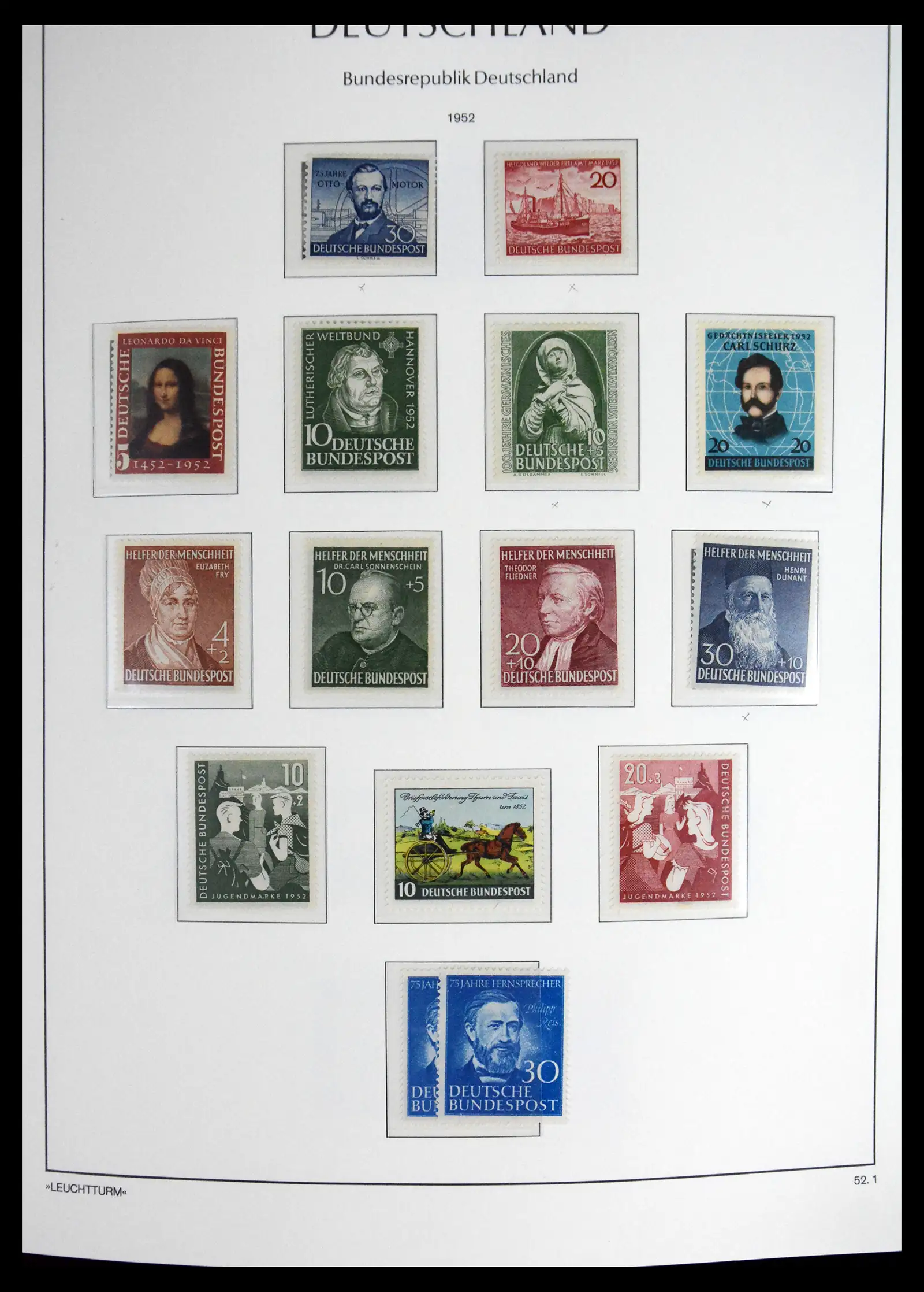 41698 0004 - Stamp collection 41698 Germany Bundespost complete 1949-1982.